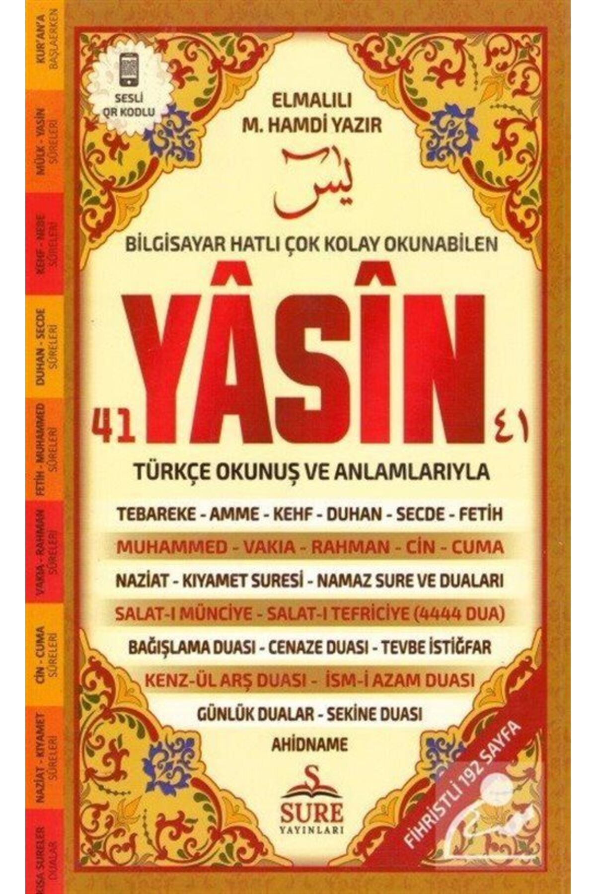 Sure Yayınları 41 Yasin Orta Boy (kod: 101)