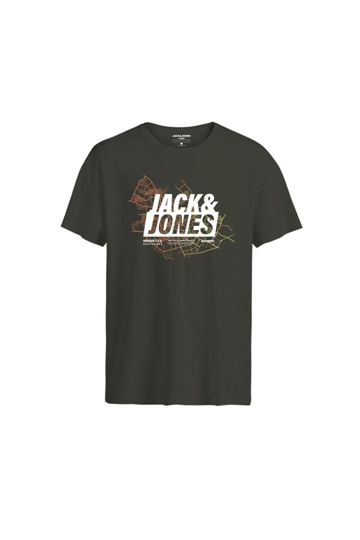 Jack & Jones Jack&Jones Core Erkek 12252376 T-Shırt Haki