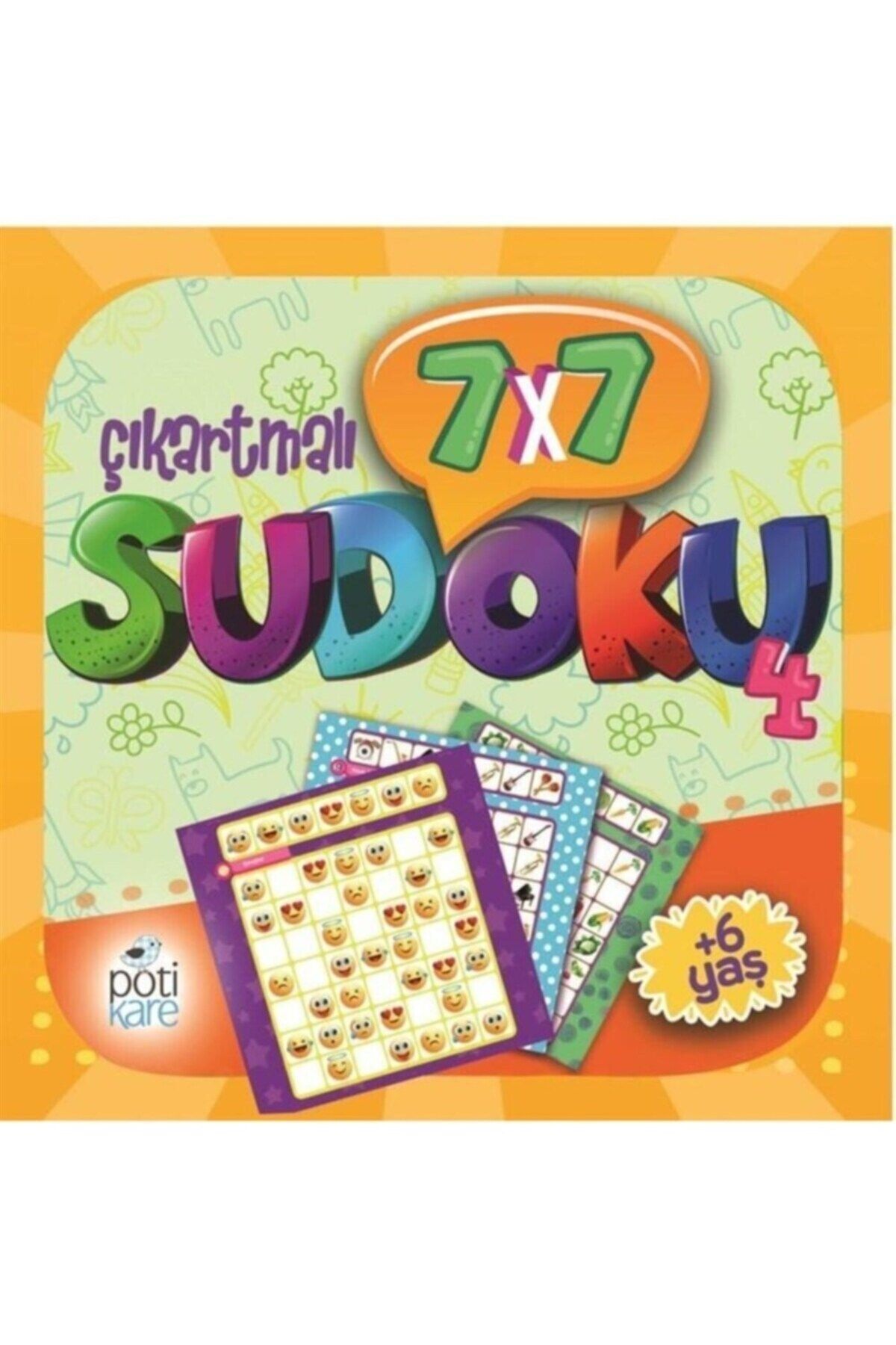 Pötikare Yayınları 7x7 Çıkartmalı Sudoku - 4
