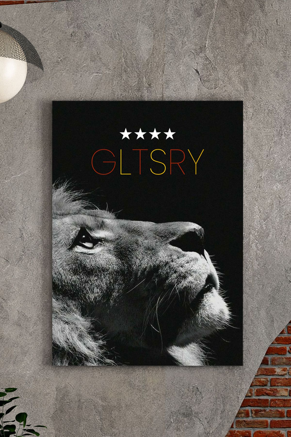 Roof Concept Aslan Temalı Galatasaray Poster Tablo