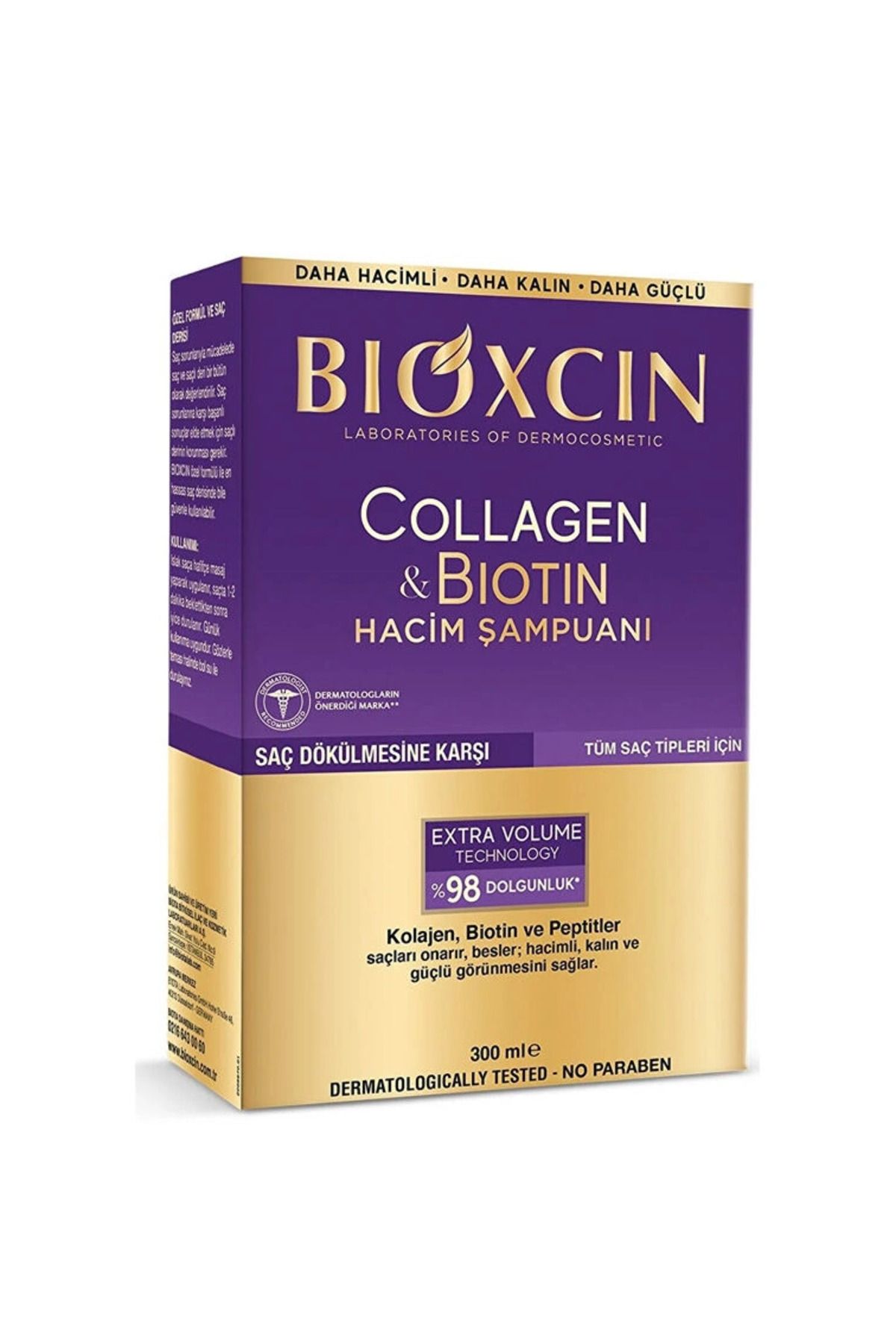 Bioxcin Collagen Biotin Saç Dökülmesine Karşı Şampuan 300 ml-MFREYON00928