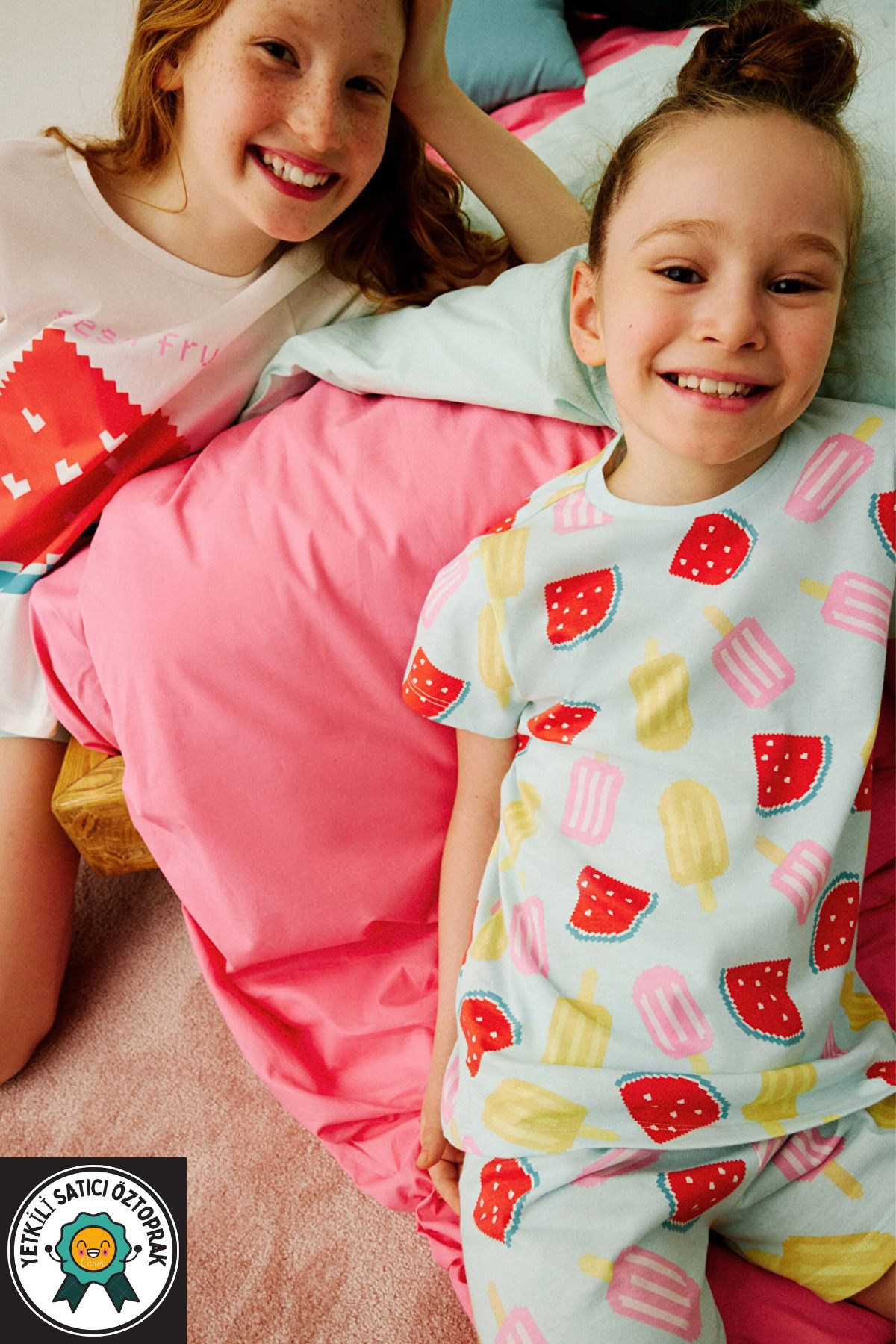 Penti Kız Çocuk Fruit 2Li Çok Renkli Pijama Takımı