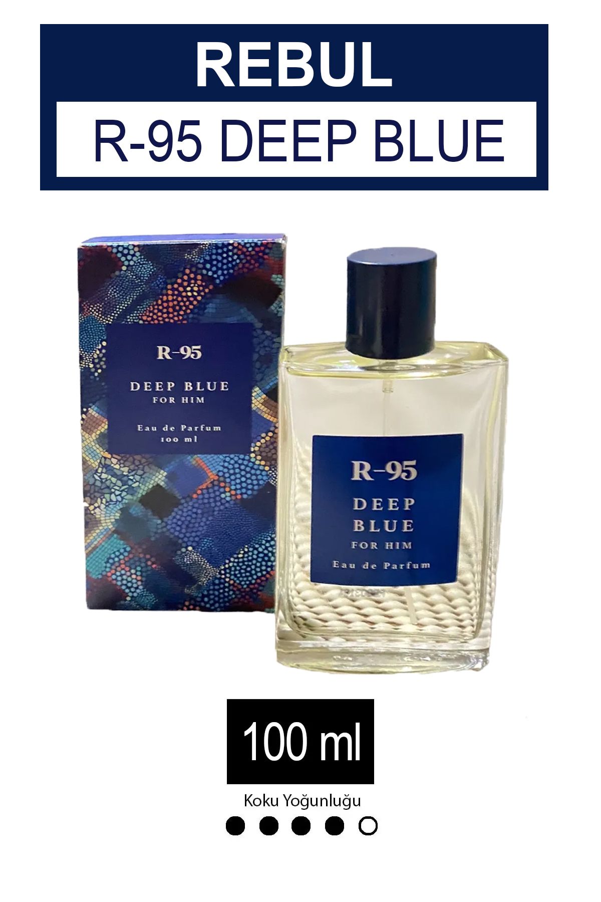 Rebul R-95 Deep Blue Eau De Parfüm 100 ml Erkek Parfümü