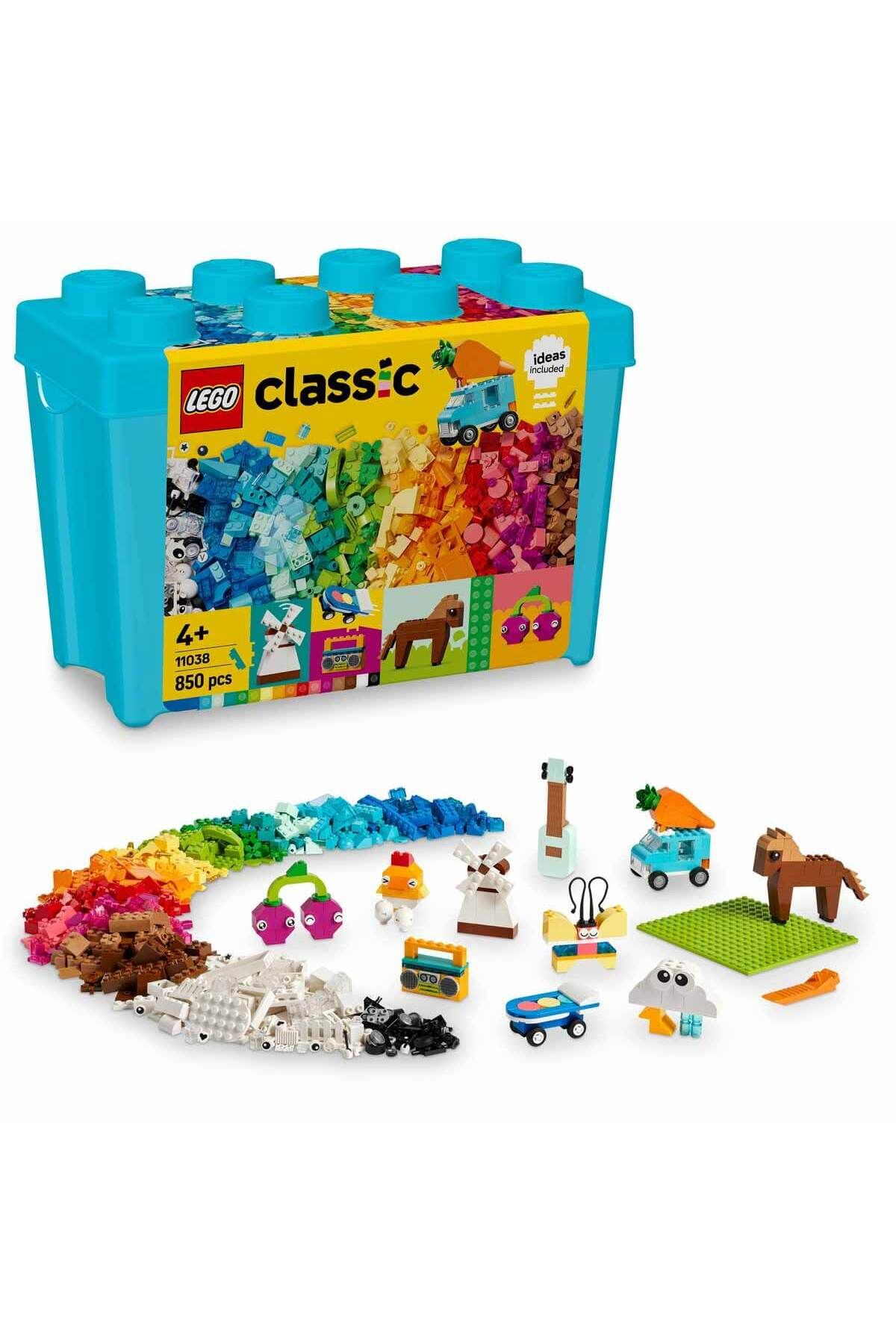 LEGO Classic Cıvıl Cıvıl Yaratıcı Yapım Kutusu 11038 - 4 Yaş ve Üzeri Çocuklar için 10 Fa