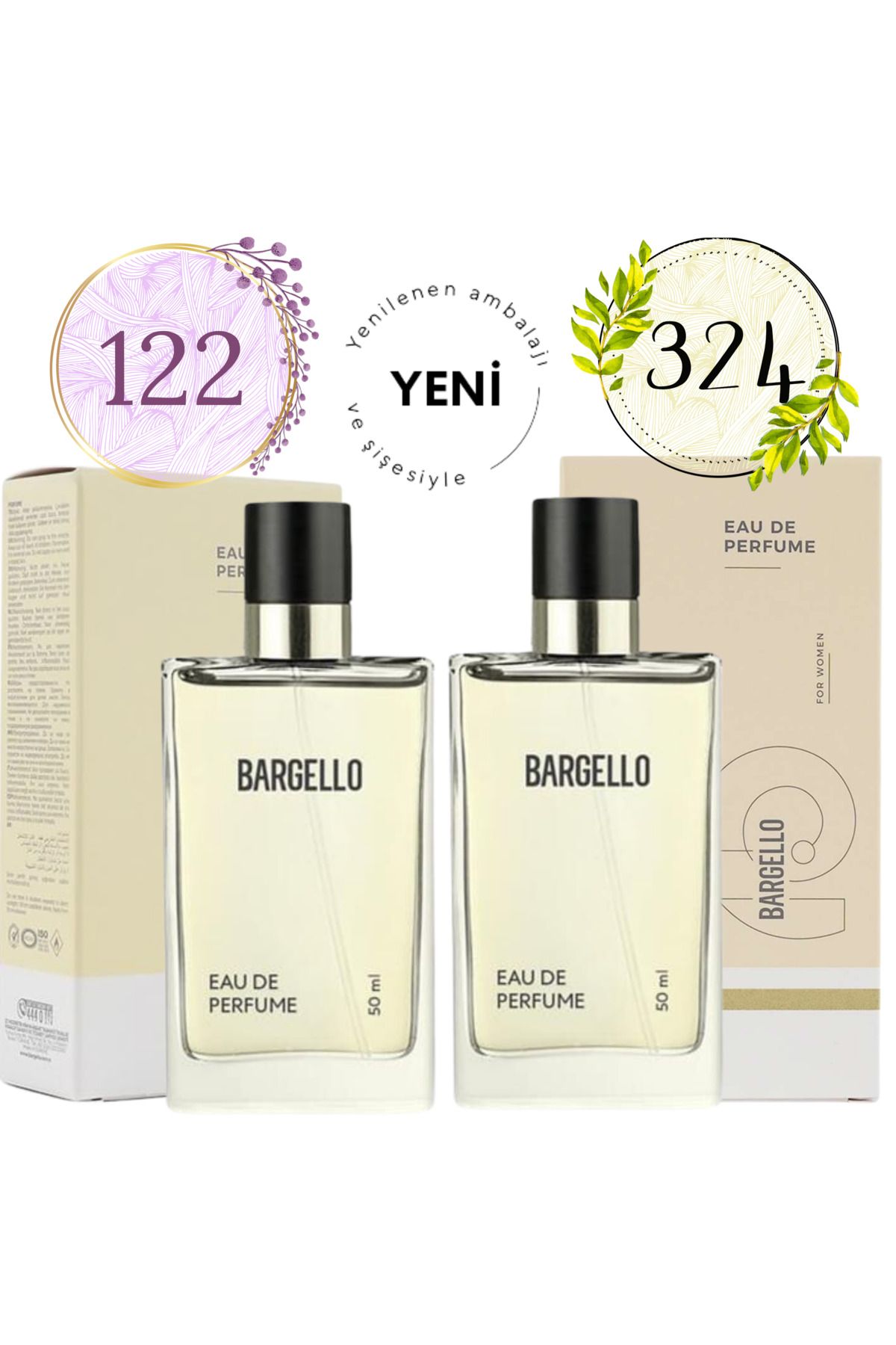 Bargello Oriental 122 Kadın 50ml Edp Parfüm + Oriental 324 Kadın 50 ml Edp Parfüm