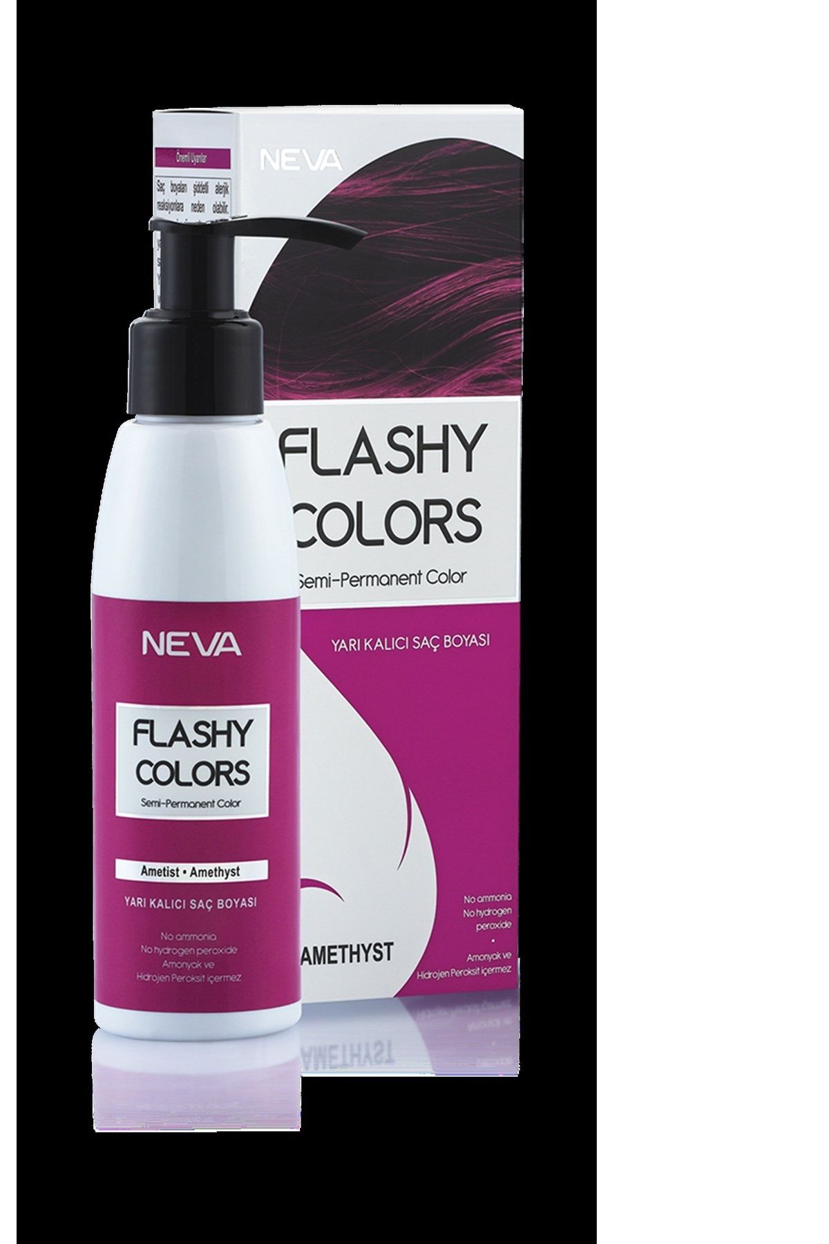 Flashy Colors Yarı Kalıcı Saç Boyası - Ametist 100 ml