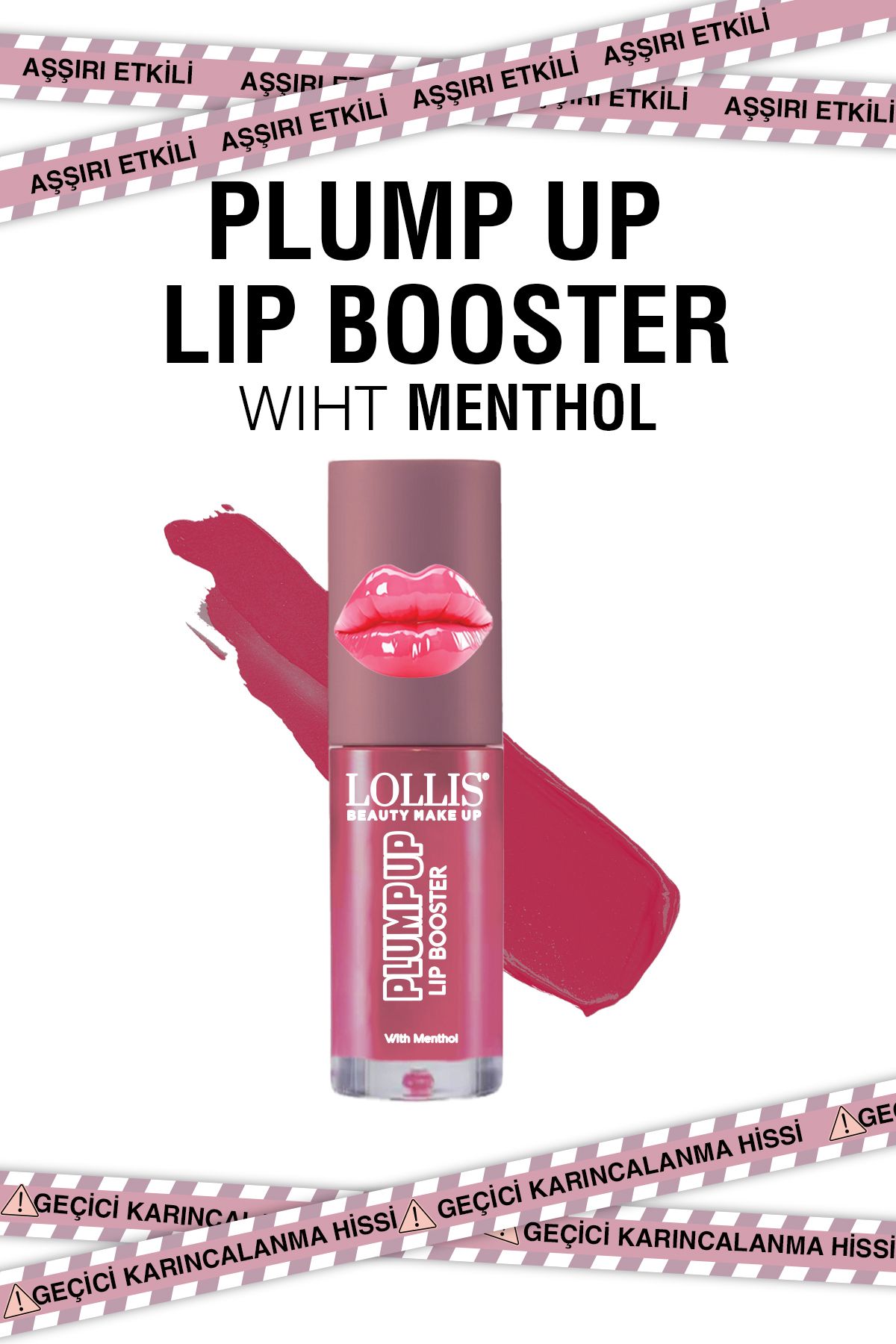 Lollis Plump Up Lip Booster 02 / Dolgun Görünüm Veren Dudak Parlatıcısı 02