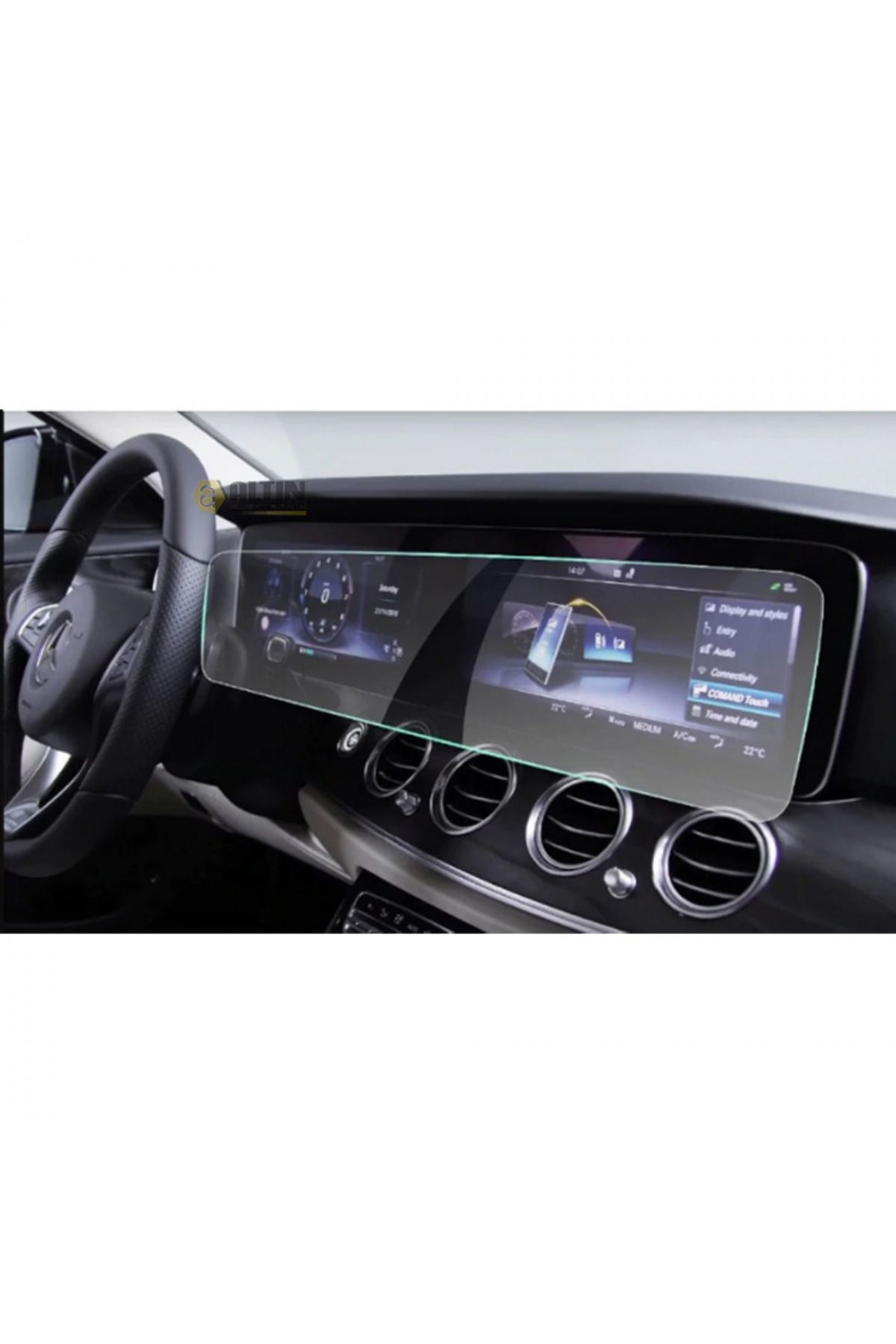 Universal Mercedes E Serisi W213 Navigasyon uyumlu 12.3 inç Nano Ekran Koruyucu