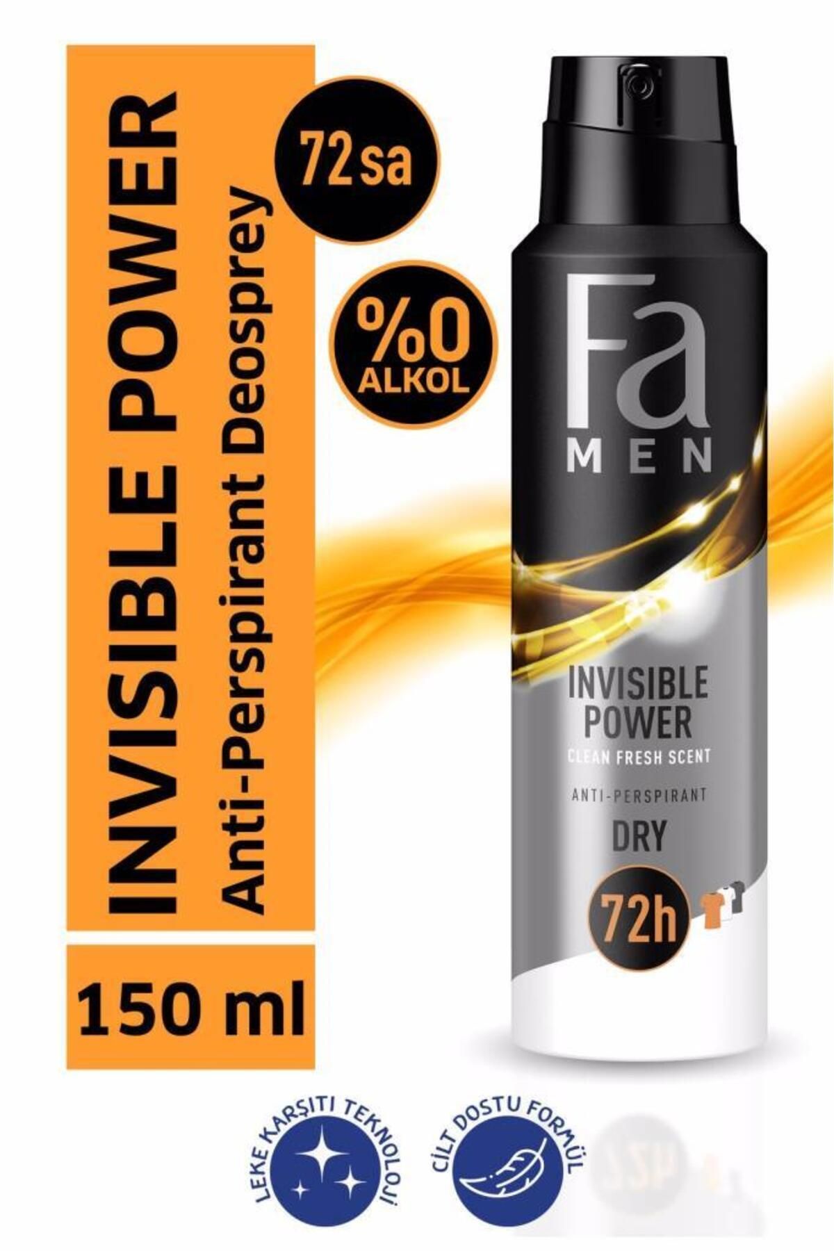 Fa Men Invisible Power Leke Karşıtı Deosprey 150 ml