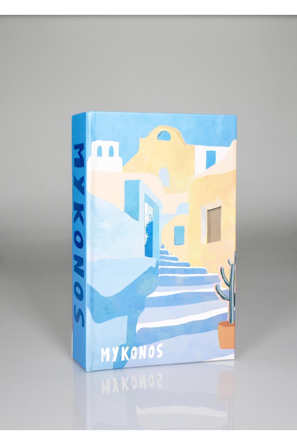 4nio Mykonos Dekoratif Kitap Kutu