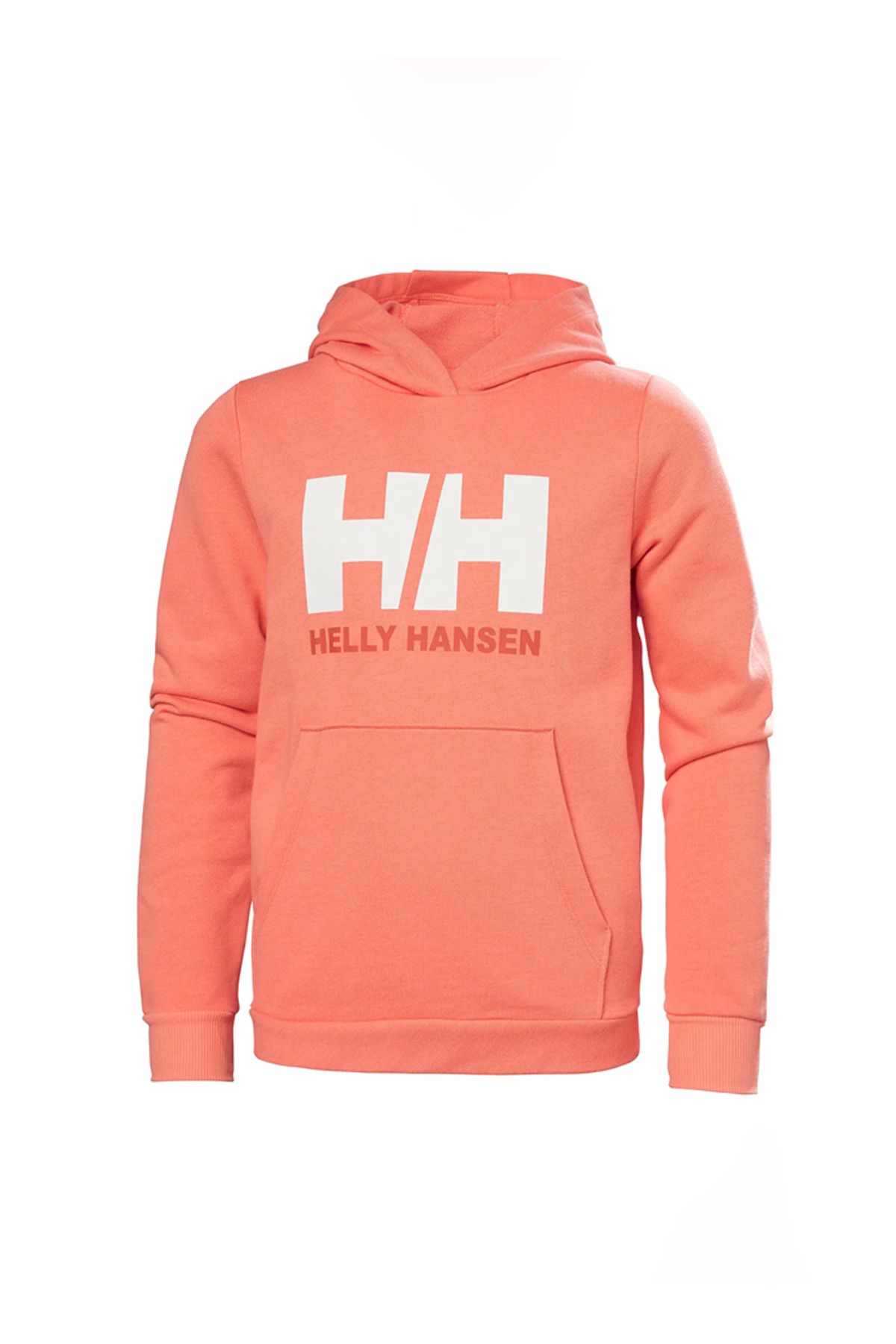 Helly Hansen Düz Kız Çocuk Pembe Sweatshırt Hha.41677 Jr Logo Hoodıe 2.0