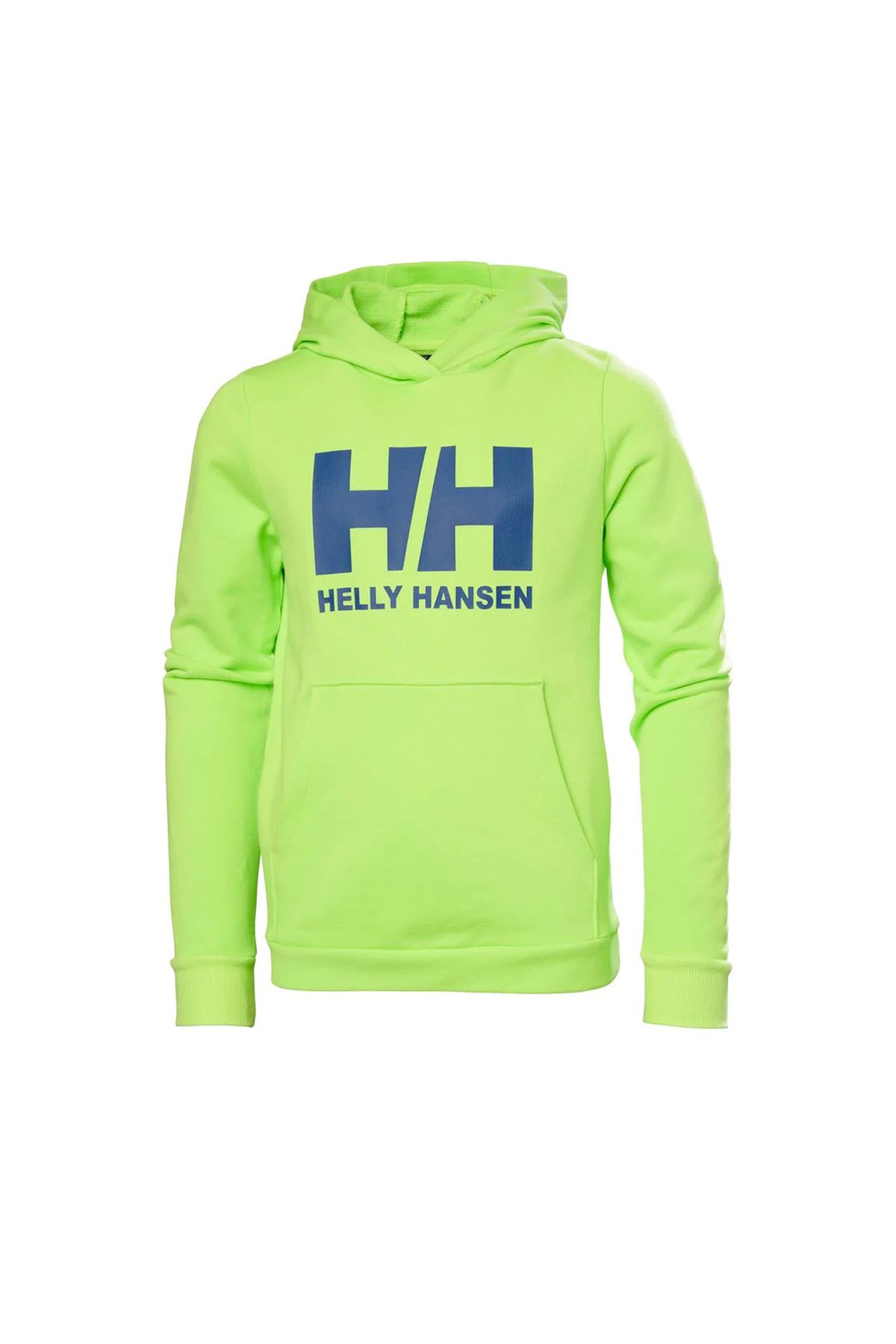 Helly Hansen Fıstık Erkek Çocuk Kapüşonlu Uzun Kollu Sweatshirt Green Jr Hh Logo Hoodıe 2.0