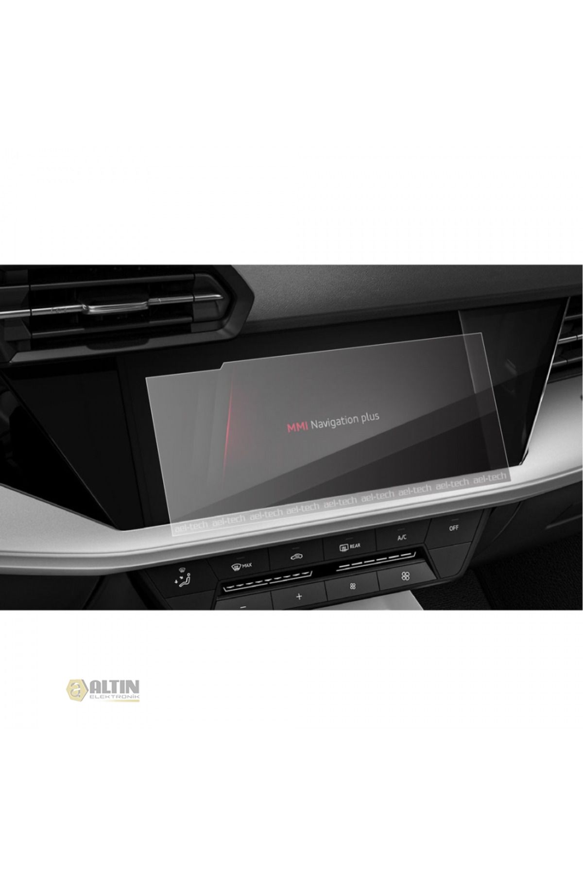 Universal Audi A3 Navigasyon 10.1 inç uyumlu Nano Ekran Koruyucu 2021 2022