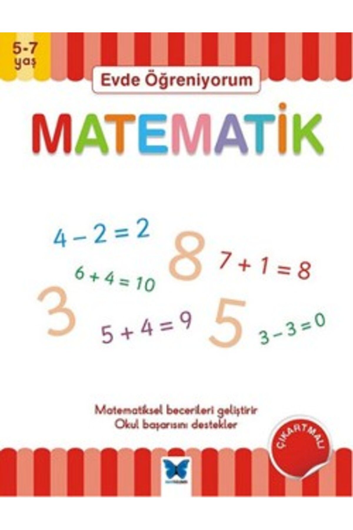 Mavi Kelebek Yayınları Evde Öğreniyorum - Matematik kitabı - Peter Patilla - Mavi Kelebek Yayınları