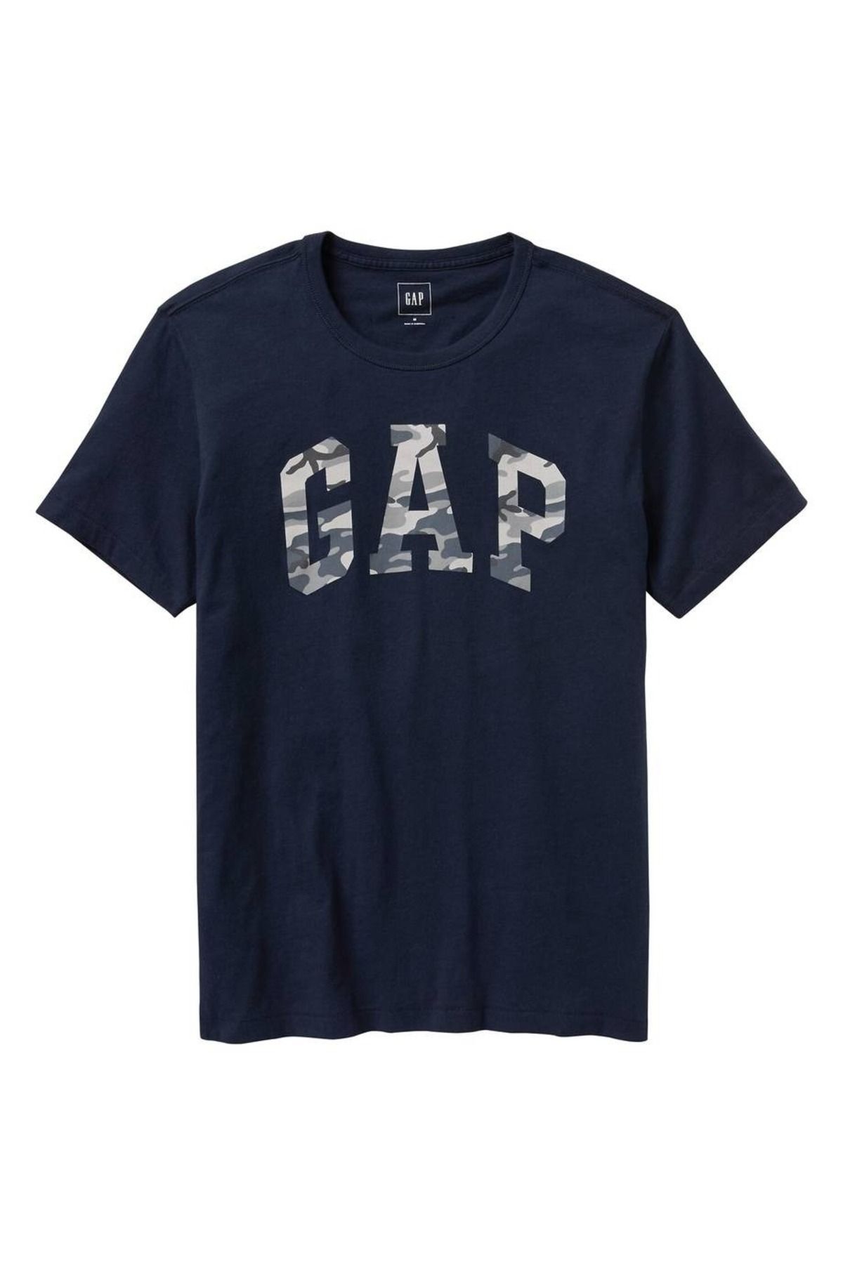 GAP Erkek Lacivert Logo T-shirt