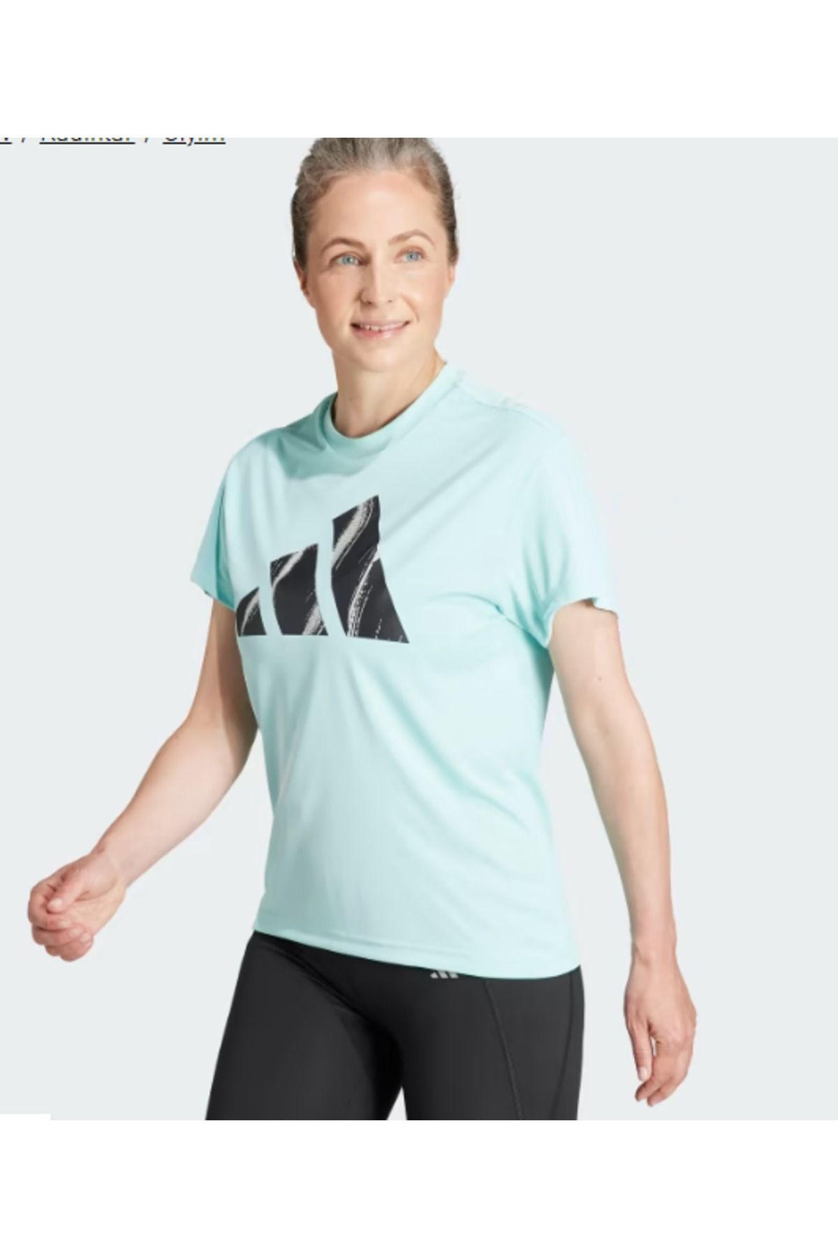 adidas Run Bl Tee Kadın T-shirt Il4747