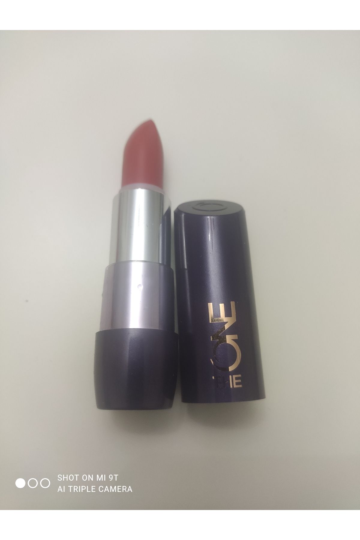 Oriflame the one 5 in 1 colour stylist cream lipstick ruj coral creme kırmızı