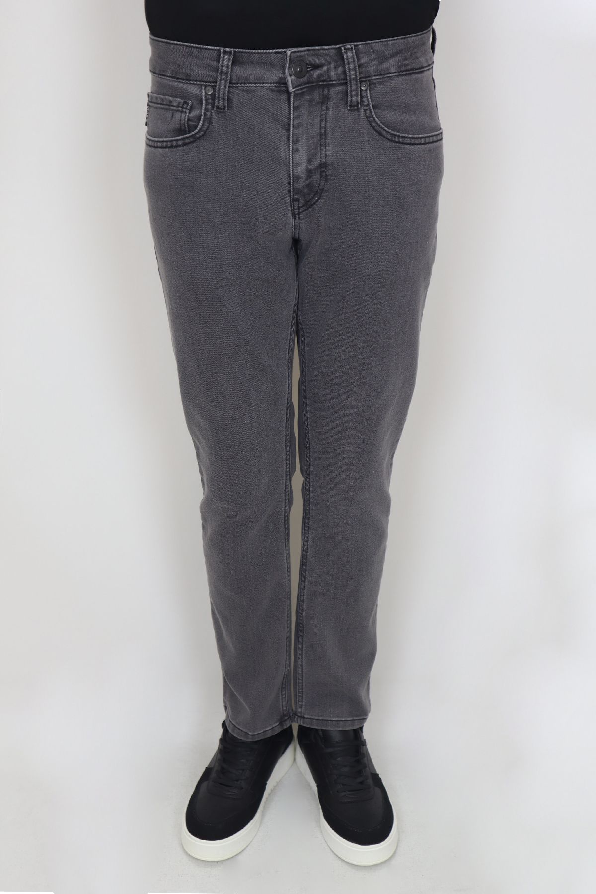 Rodi Jeans Fistan Store Erkek Açık Gri Normal Bel Slim Kesim Normal Kalıp Boru Paça Jean Pantolon