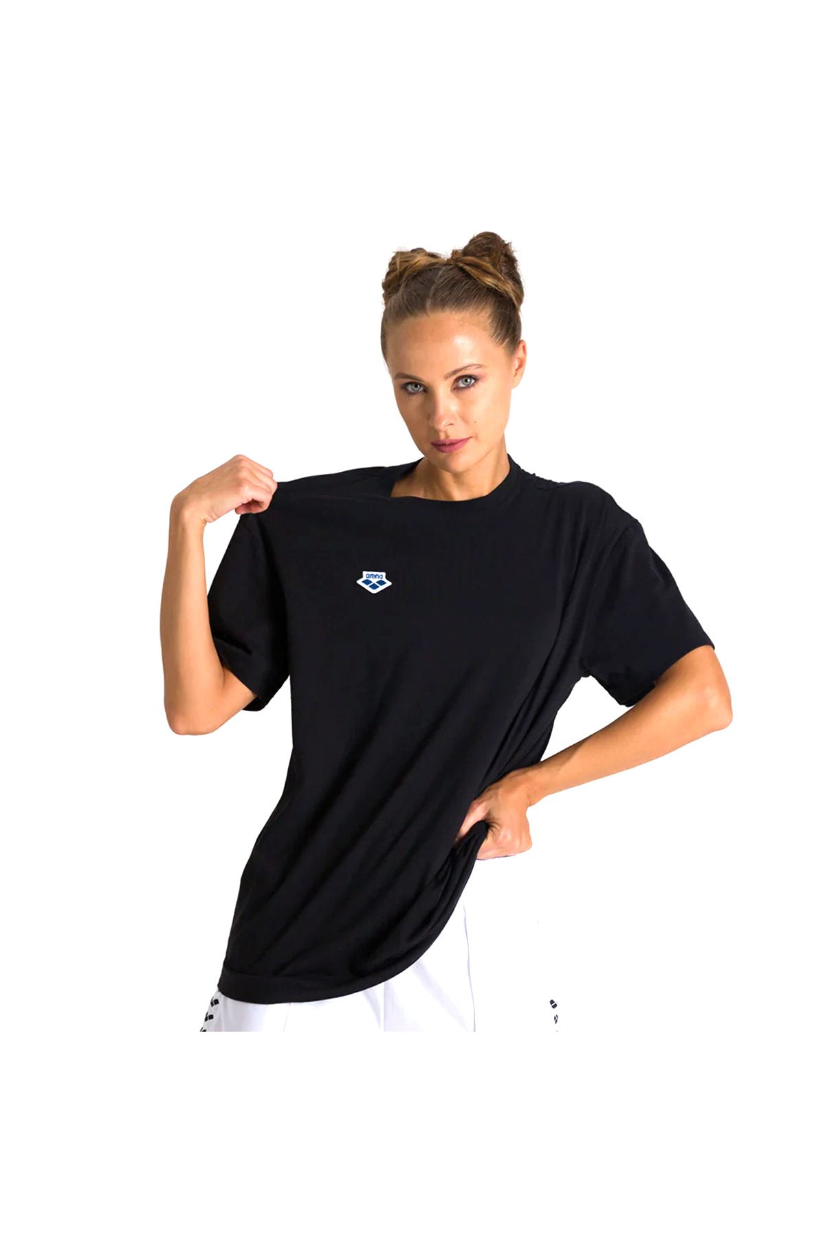 Arena Arn Kadın Siyah Günlük Stil T-Shirt 003073500
