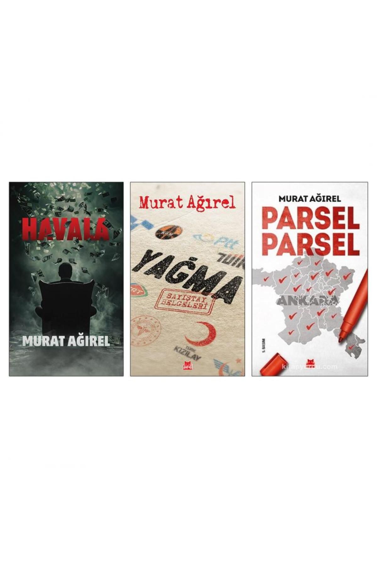 Kırmızı Kedi Yayınları Murat Ağırel 3'lü Set - Havala - Yağma - Parsel Parsel