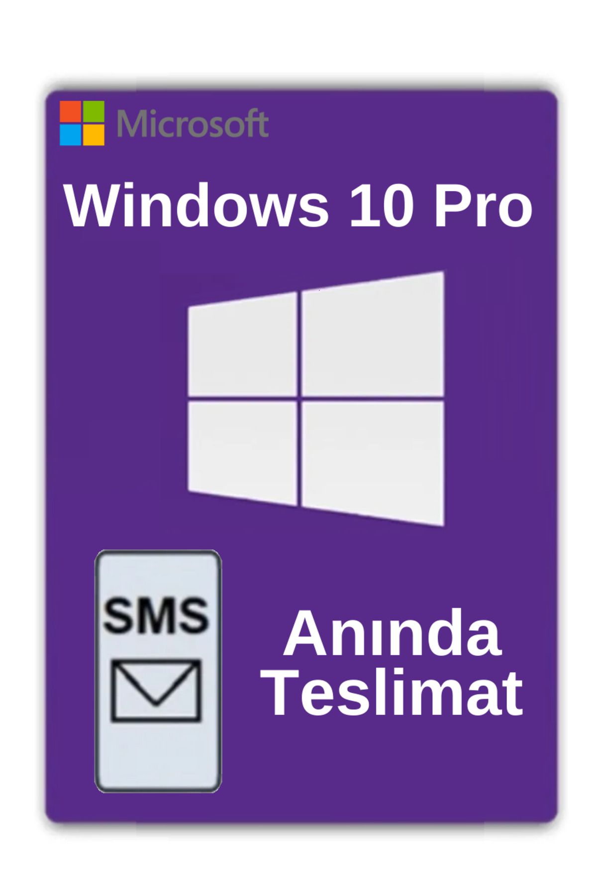 Microsoft Windows 10 Pro Lisans -aktifleştirme Etkinleştirme Lisans - Süresiz - Sms Hemen Teslim
