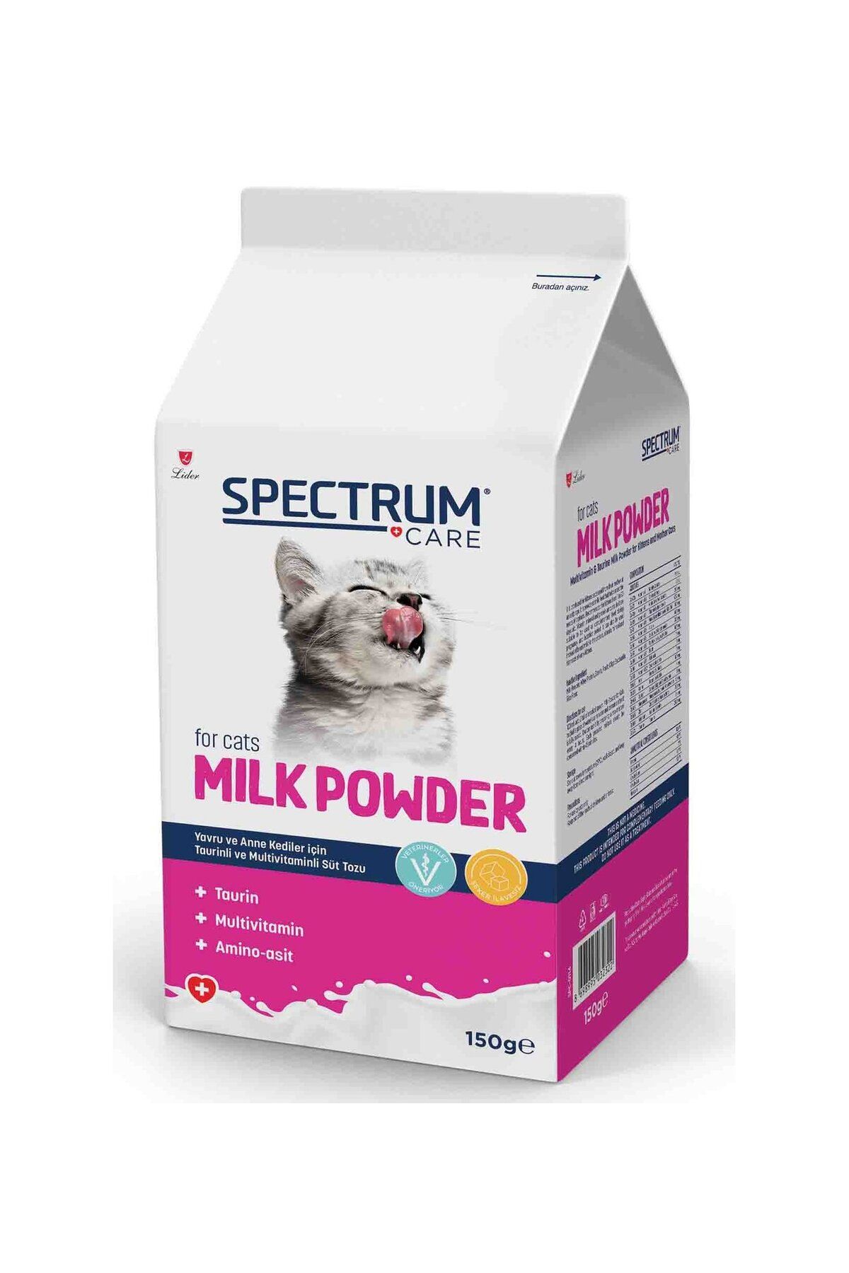 Lider Spectrum Yavru Köpek süt tozu hamile süt tozu yavru köpek destek sütü multivitamin