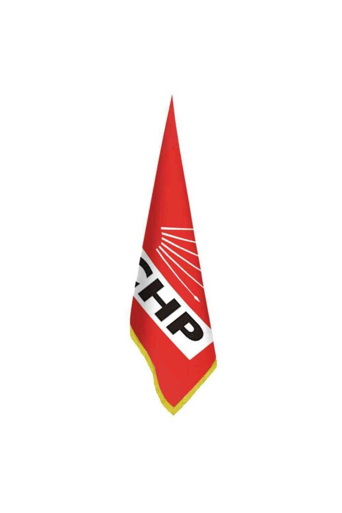 Genel Markalar Cumhuriyet Halk Partisi (chp) Bayrağı - Ofis - Makam -toplantı Odaları - Saçaklı Makam Bayrağı