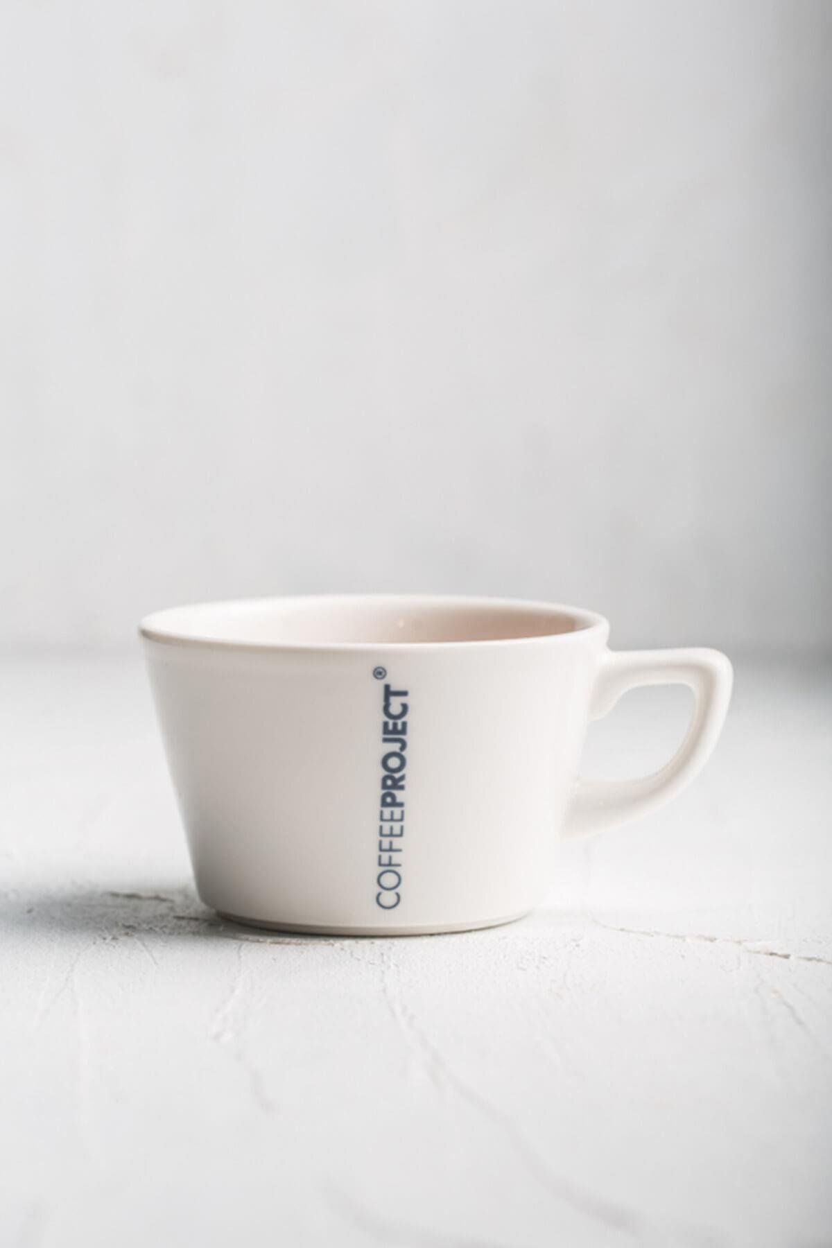 Coffee Project Porselen Cappuchino Fincanı | Coffee Project Baskılı 200 ml