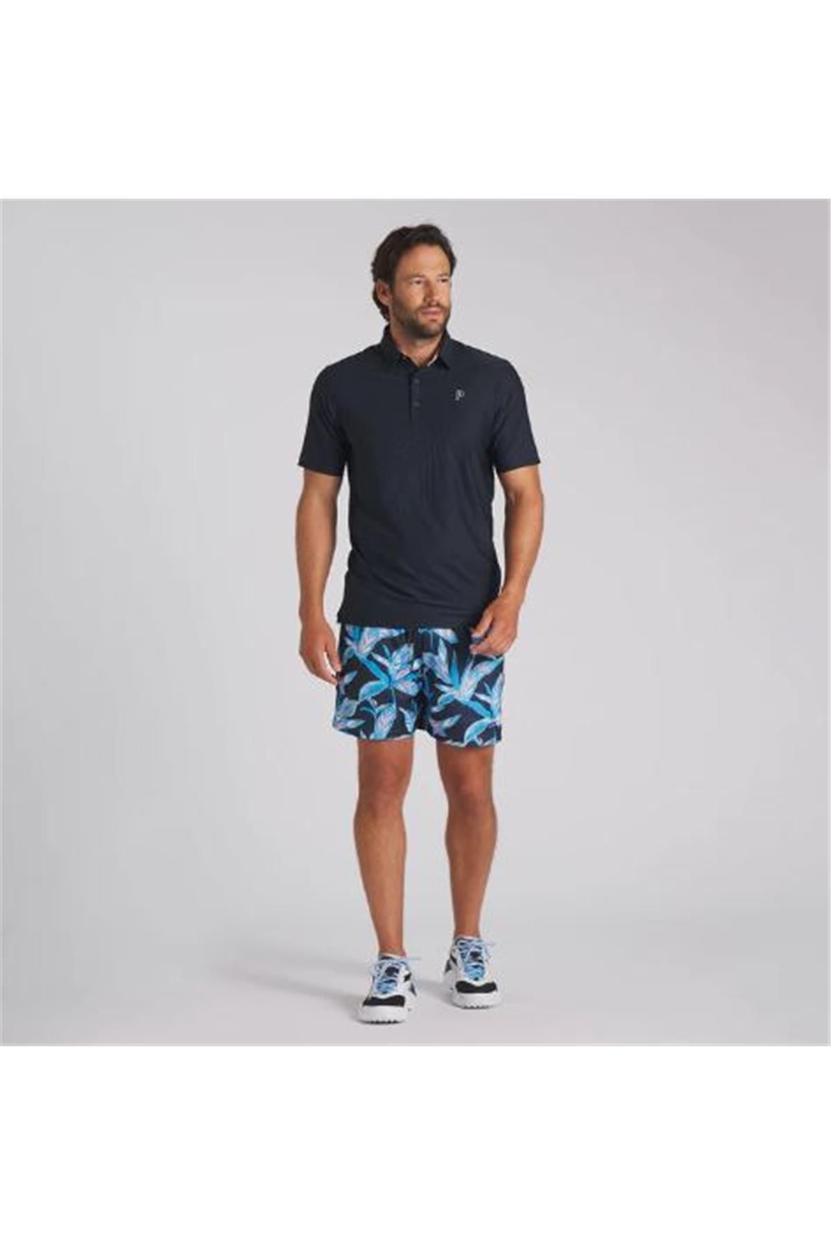 Puma x PTC Jacquard Polo Tshirt / Erkek Baskılı Golf Tshirt