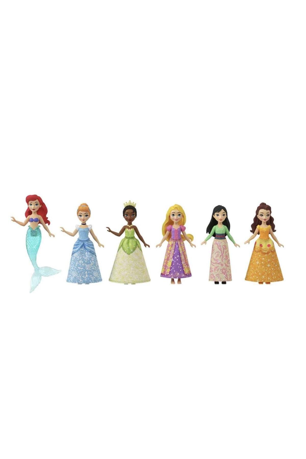 Mattel HLW91 Disney Prenses Bebekleri 6'lı Set