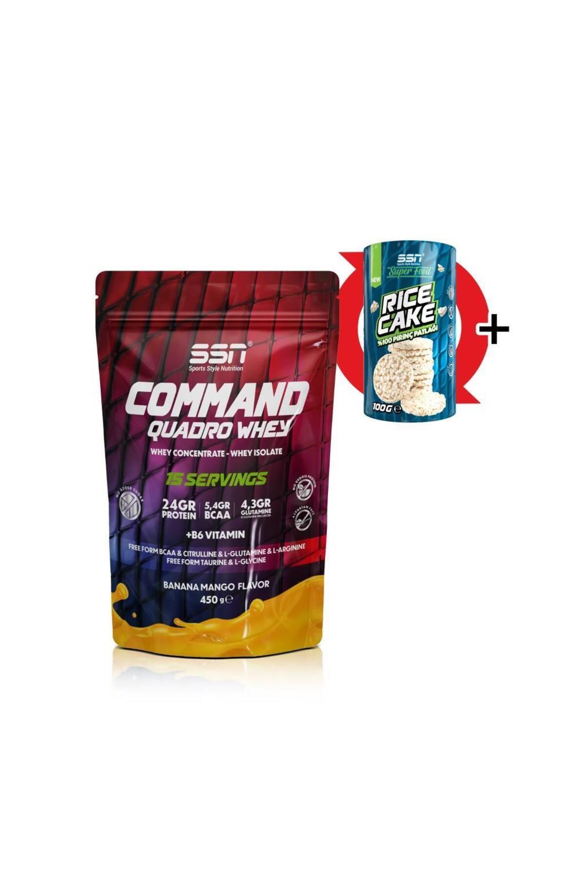 SSN Sports Style Nutrition Command Quadro Whey 450 Gr (muz-mango) Protein Tozu