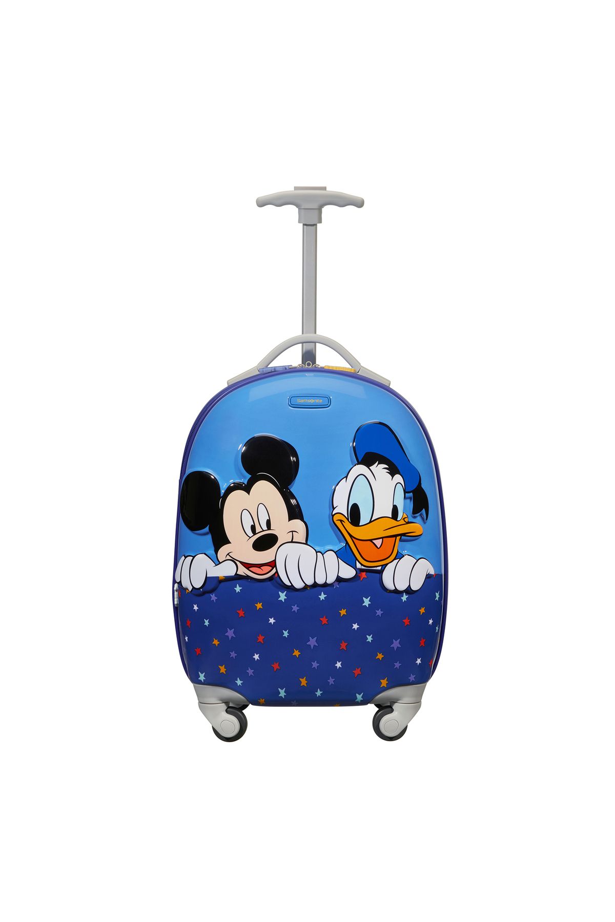 Samsonite Mickey And Donald Stars 4 Tekerlekli Kabin Boy Valiz Okul Çantası 46 cm
