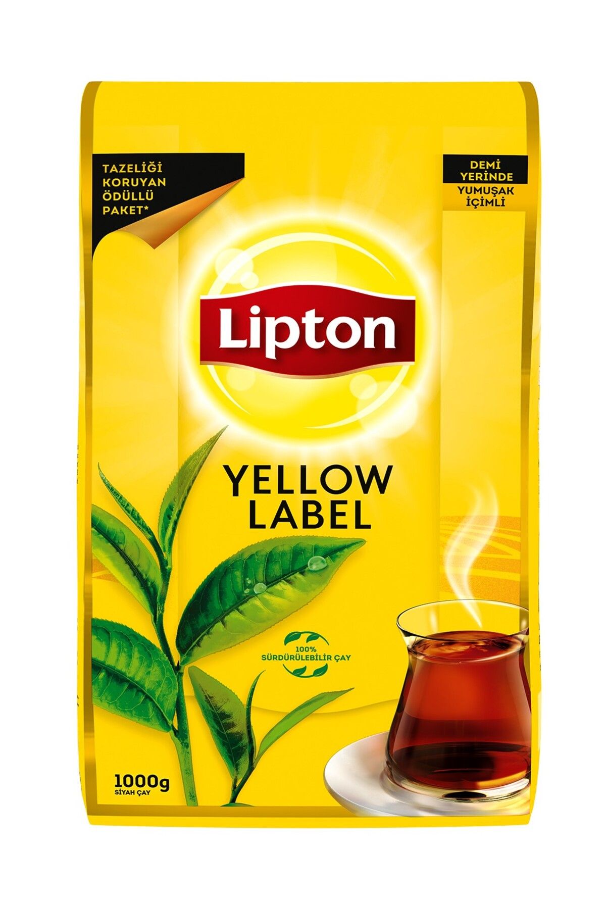 Lipton Yellow Label Loose Dökme Siyah Çay 1000 gr