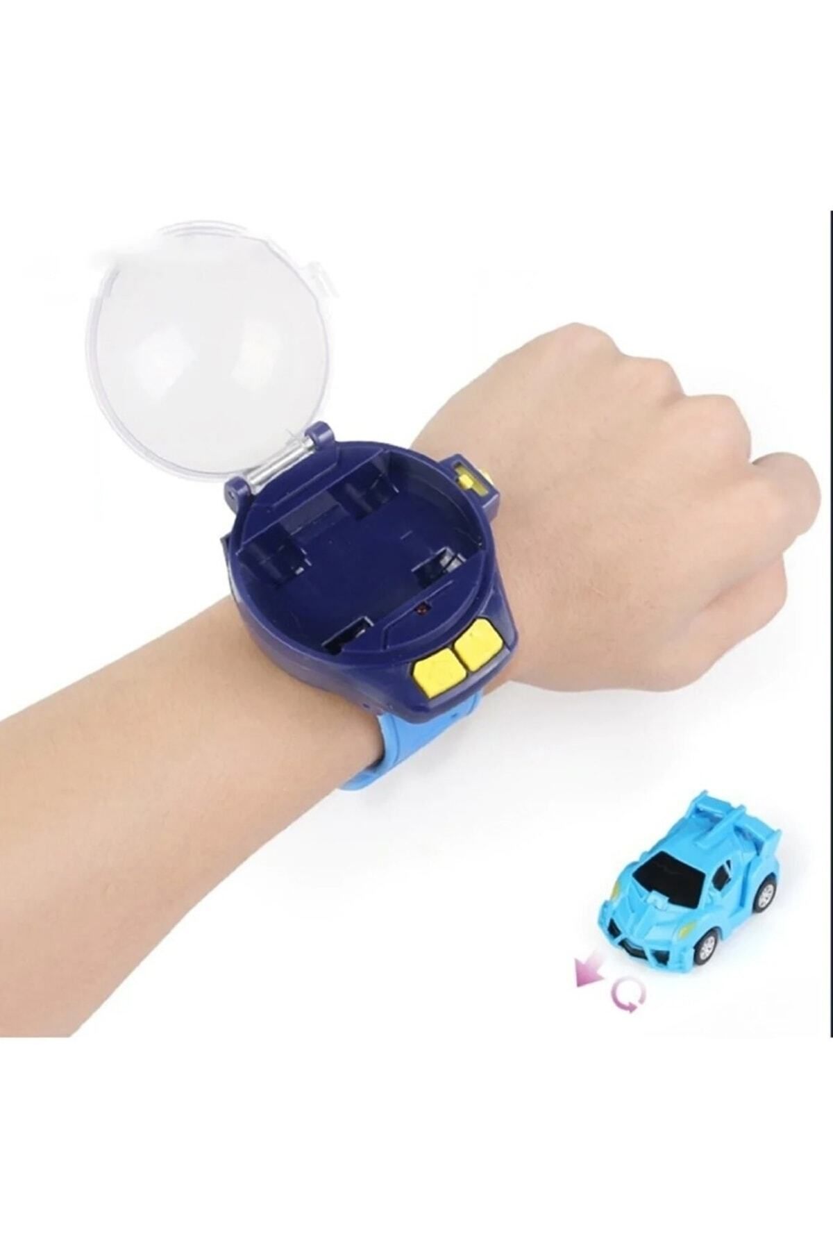 ZEYCE Uzaktan Kumandalı Şarjlı Araba Mini Saat Kontrollü Işıklı Hediye Oyuncak