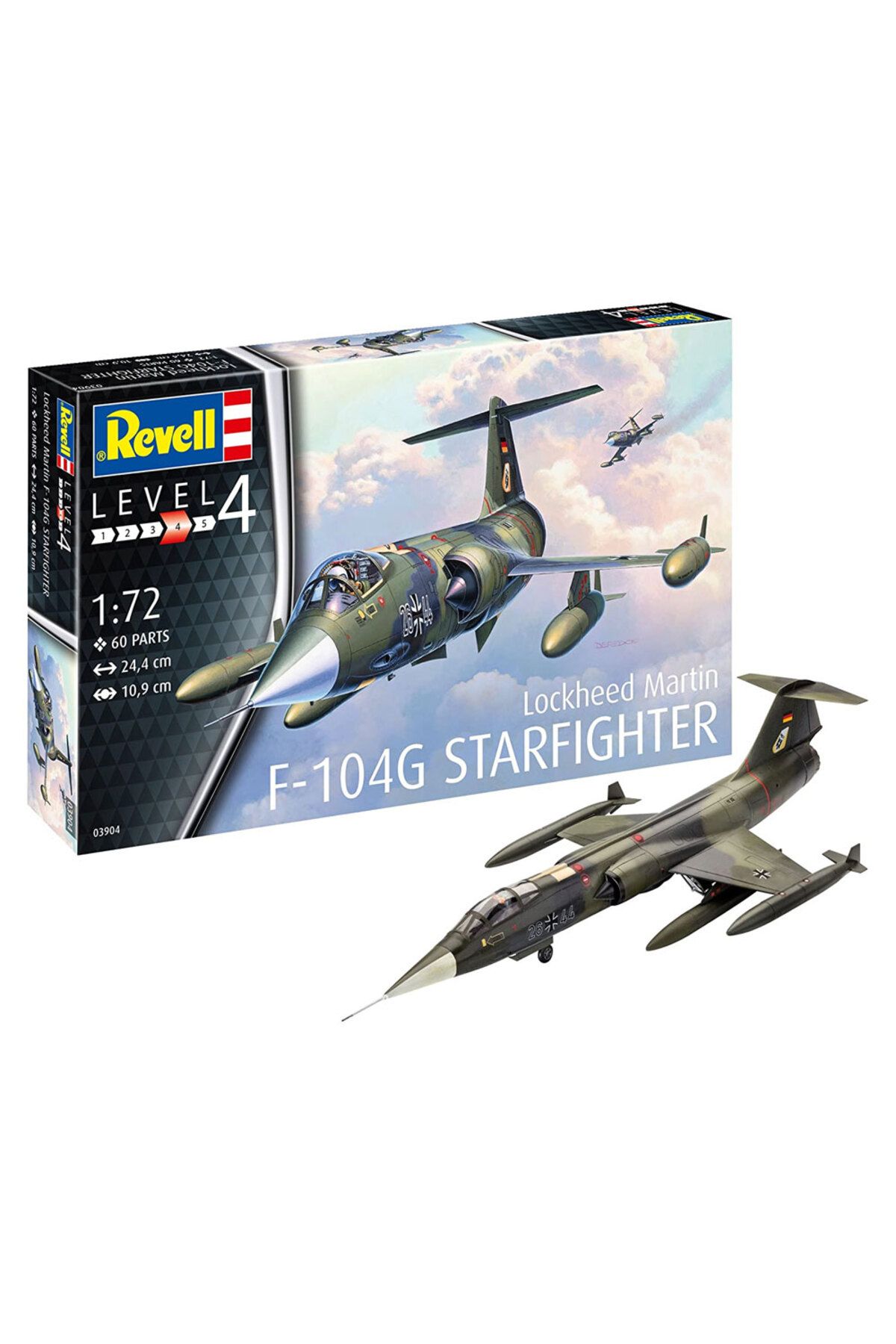 REVELL Model Kit 1:72 F-104g Starfighter 3904