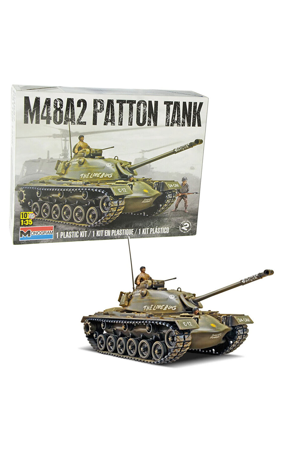Genel Markalar Maket Model Kit M48 A2 Patton Tank 17853