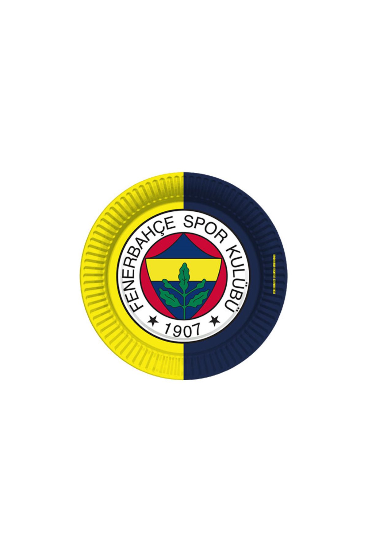 BalonEvi BALONEVİ LİSANSLI FENERBAHÇE TEMALI TABAK 8'Lİ