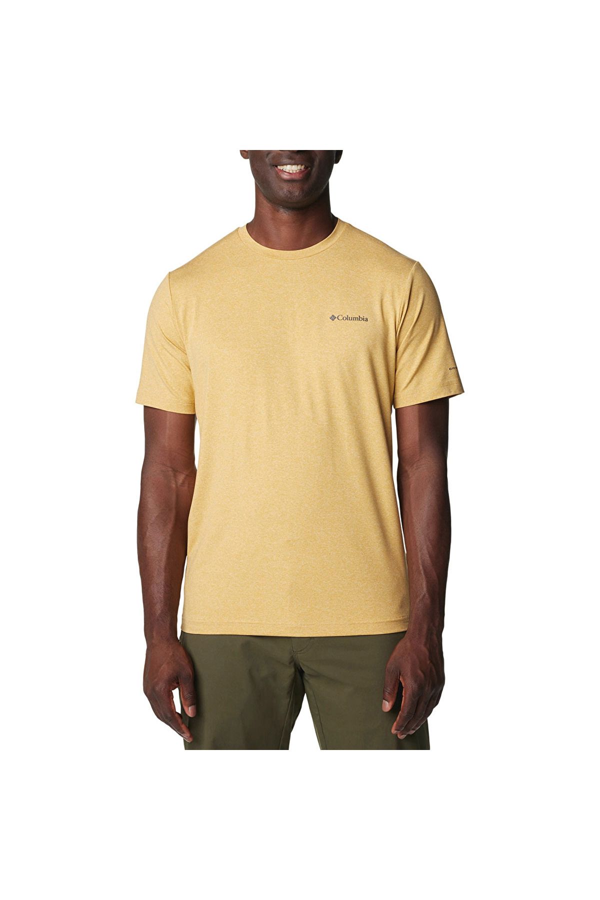 Columbia Tech Trail Crew Neck II Erkek Kahverengi Outdoor T-Shirt AO5545-292