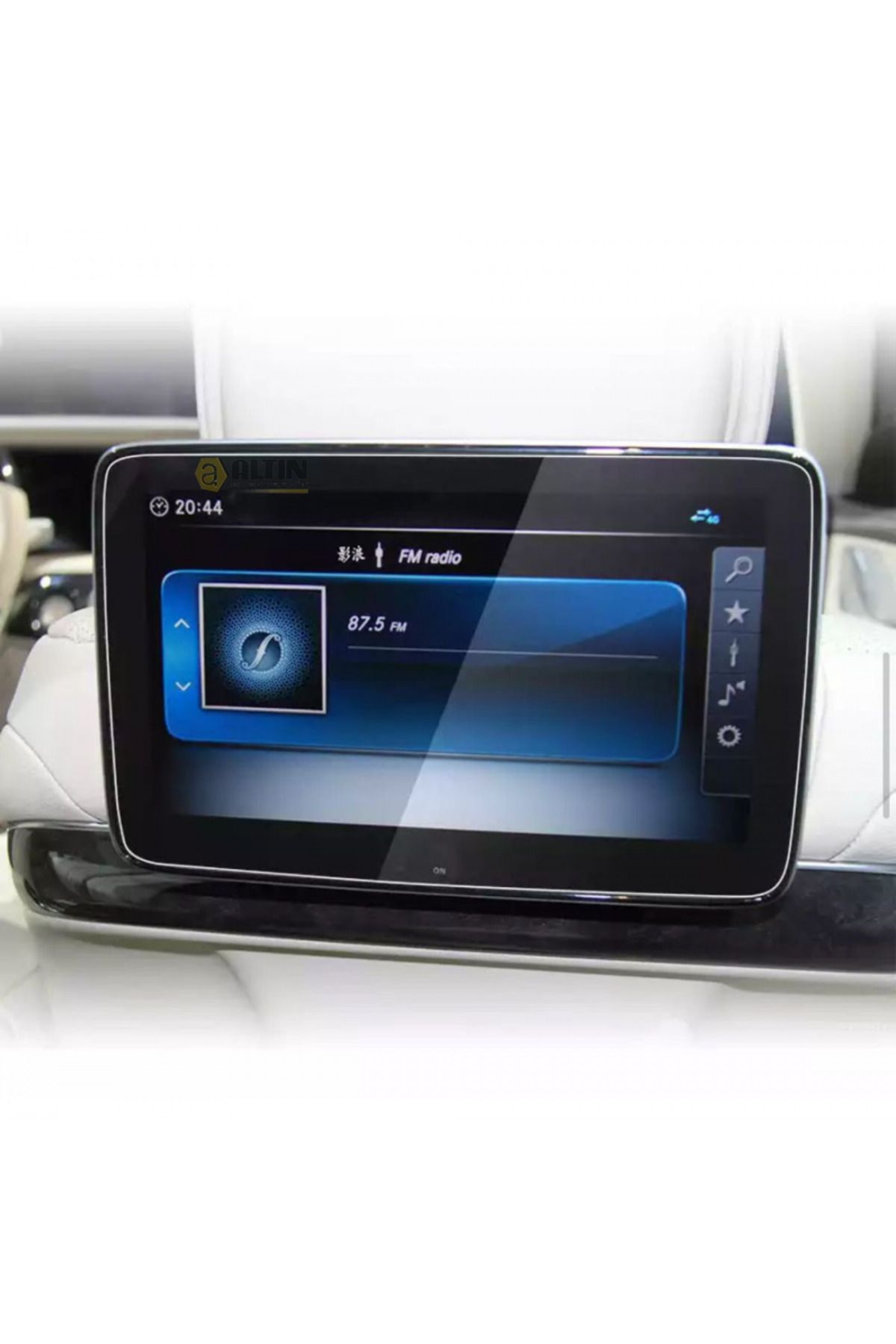 Universal Mercedes S Seri Arka Kafalık Tablet Ekran uyumlu Nano Koruyucu