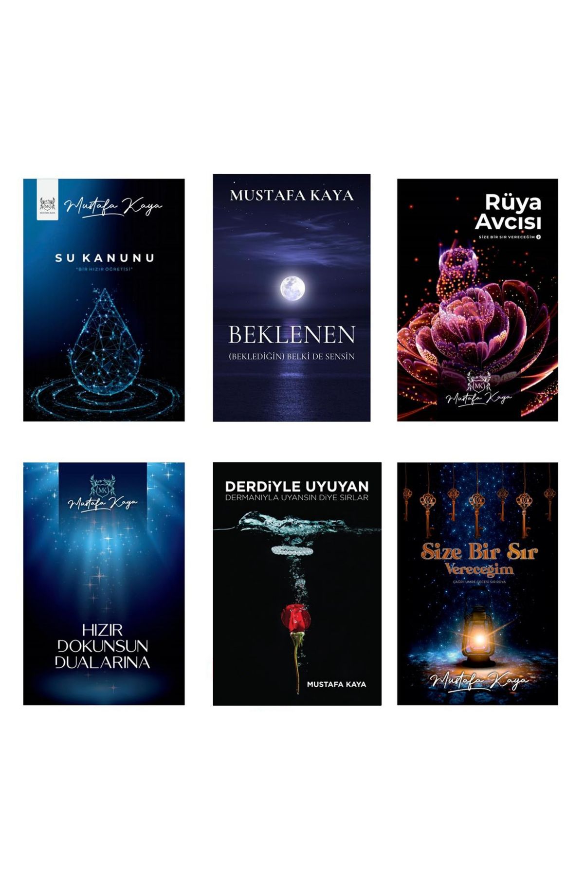 MK MustafaKaya Mustafa Kaya 6 Kitap Seti