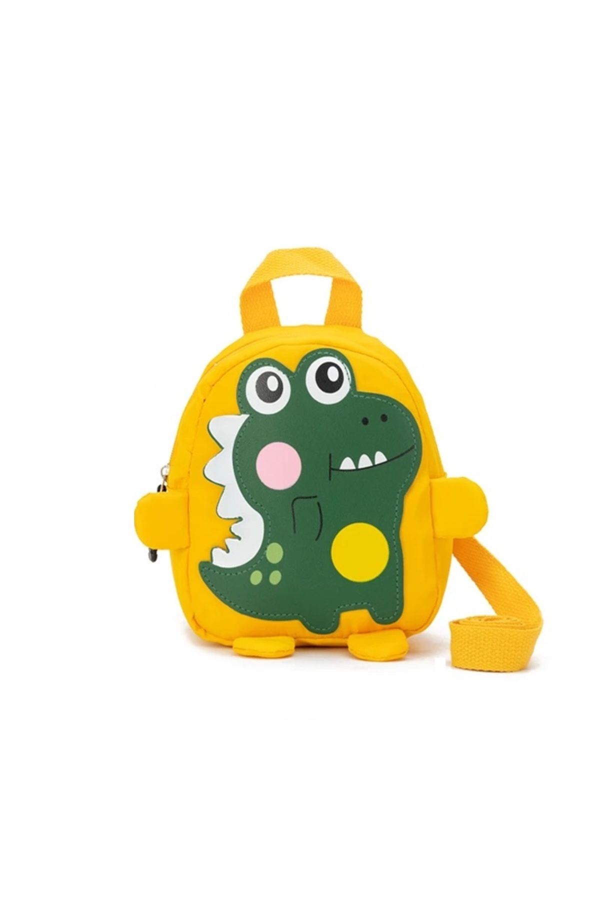The Cloudish Shop Bebek çocuk sırt çantası mini boy su geçirmez çekme ip detaylı sarı