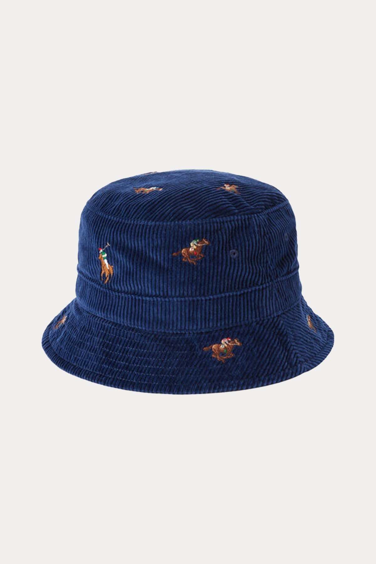 Ralph Lauren Pony Logolu Bucket Şapka L/xl / Mavi