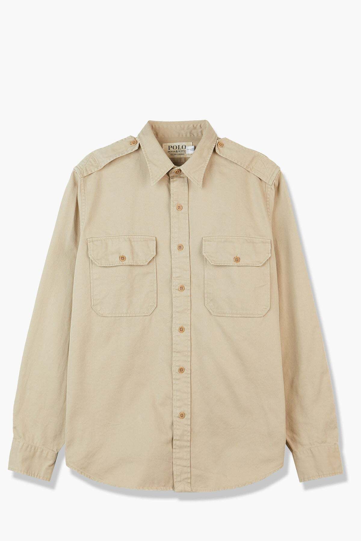 Ralph Lauren Regular Fit Kapaklı Cep Gömlek M / Haki