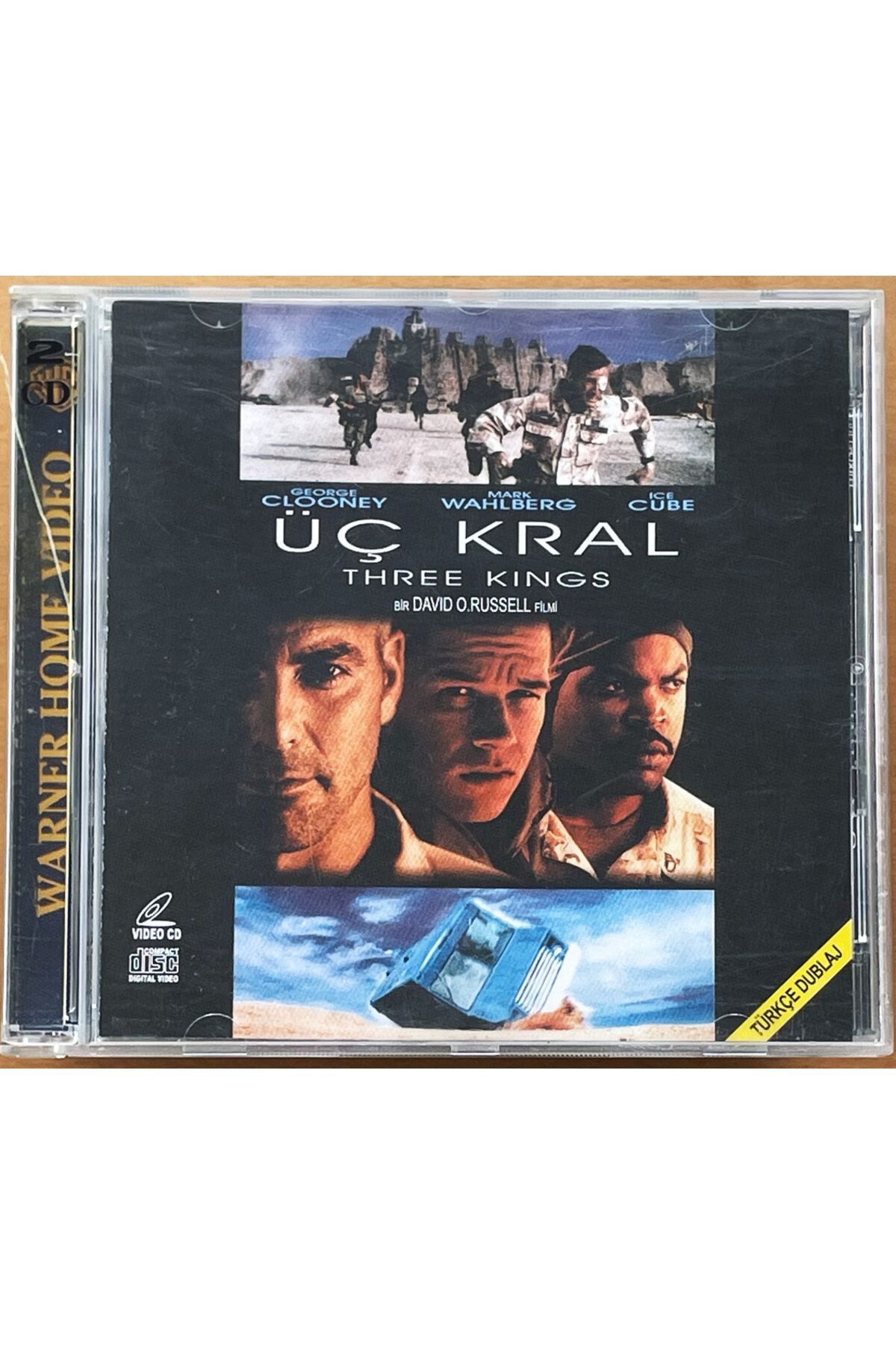 Kovak Kailyn Üç Kral - Three Kings (1999)  VCD Film ' George Clooney - Mark Wahlberg '