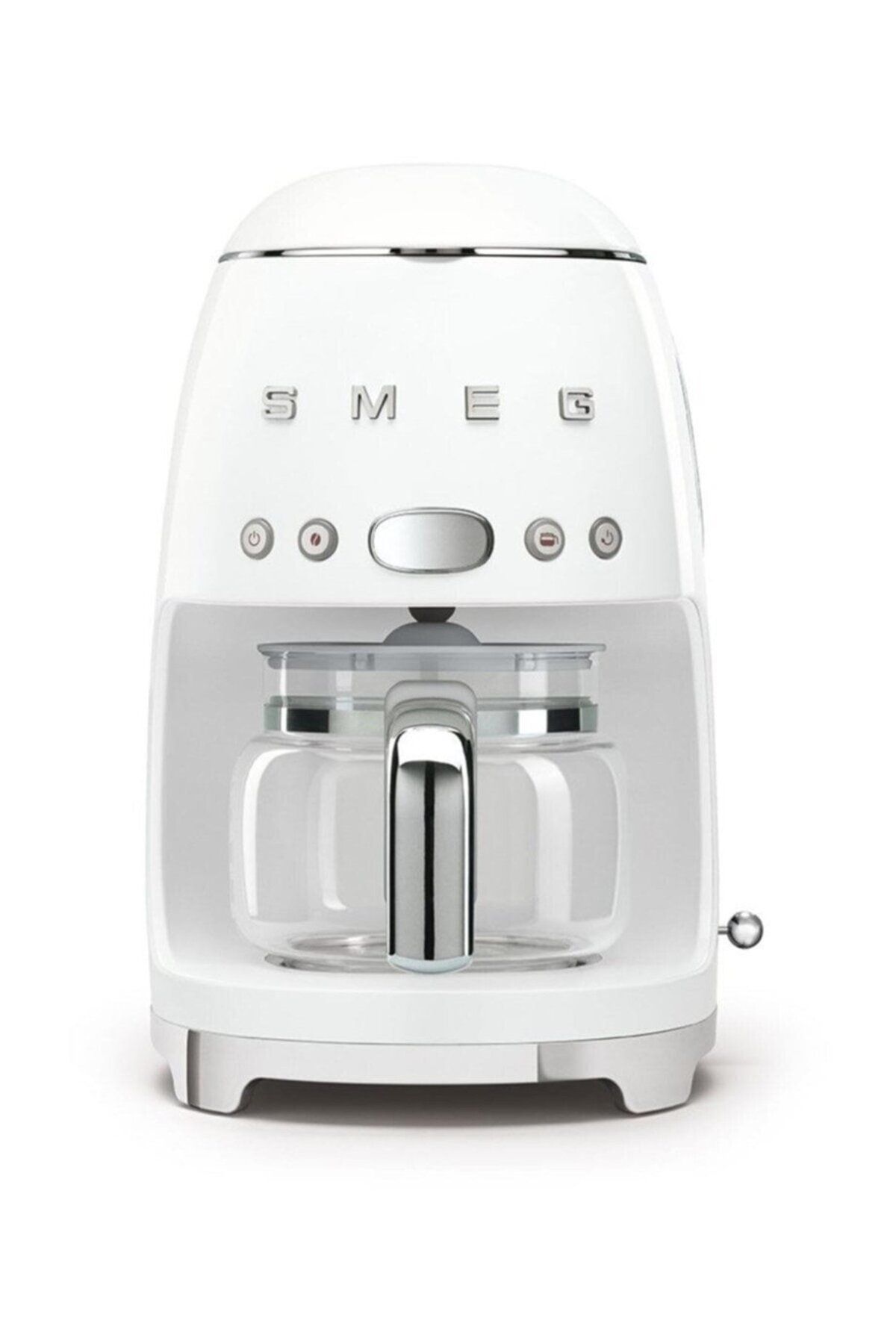 Smeg DCF01WHEU Beyaz Filtre Kahve Makinası