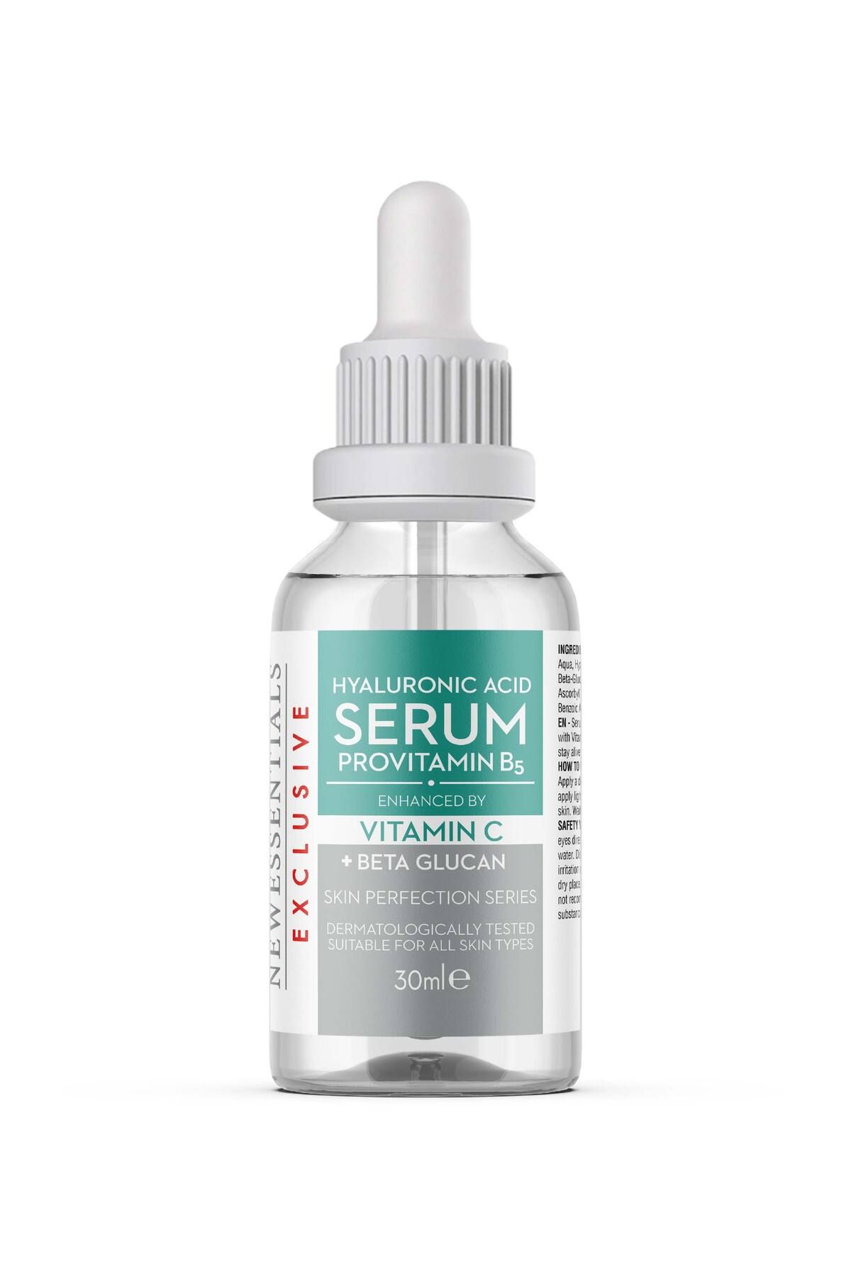 New Essentials Yoğun Nemlendirici Bakım Serumu ( Hyaluronic Acid Complex + B5+Beta Glukan)-30 ml