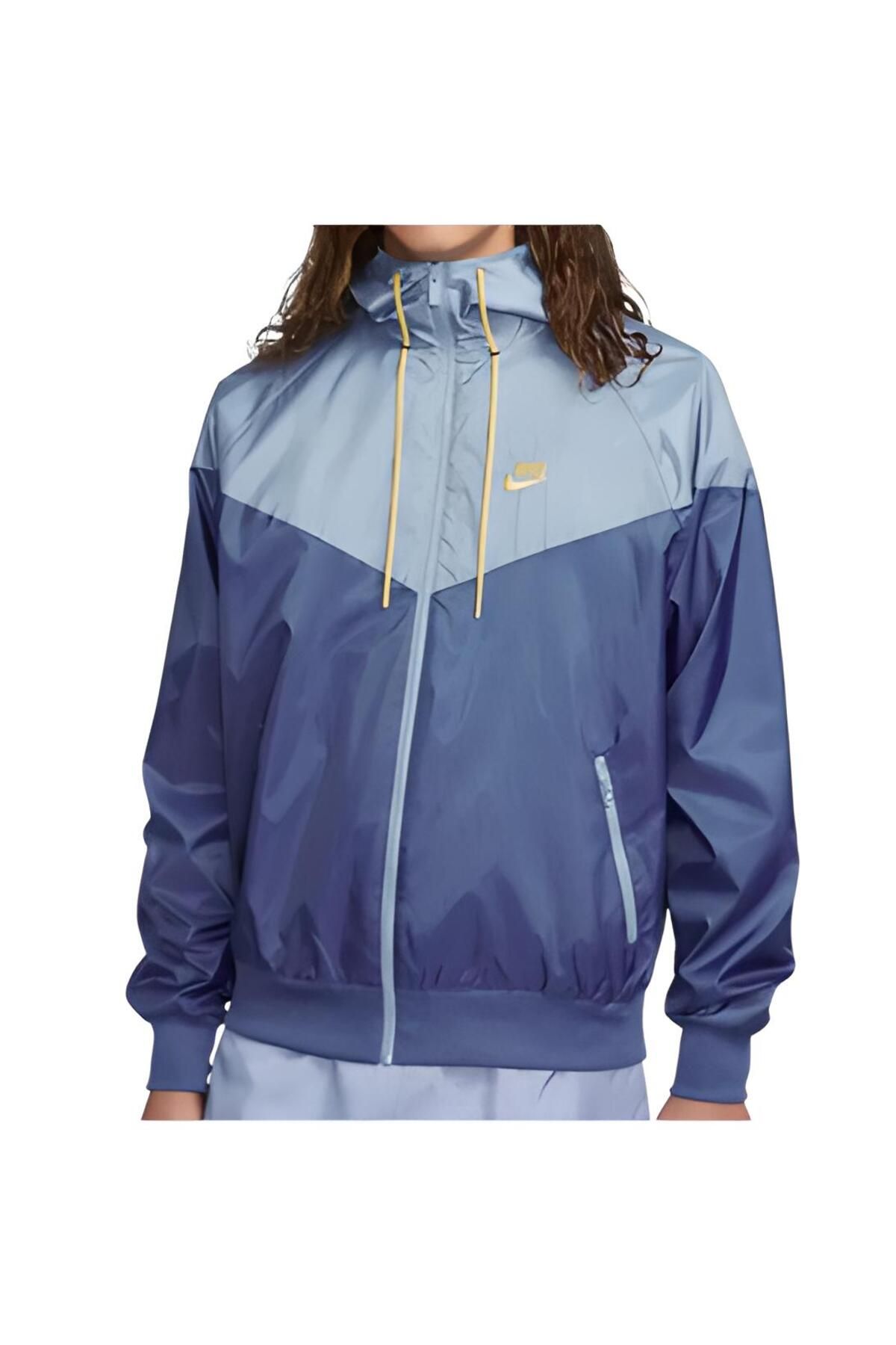 Nike Sportswear Windrunner Lacivert Erkek Yağmurluk DA0001-491