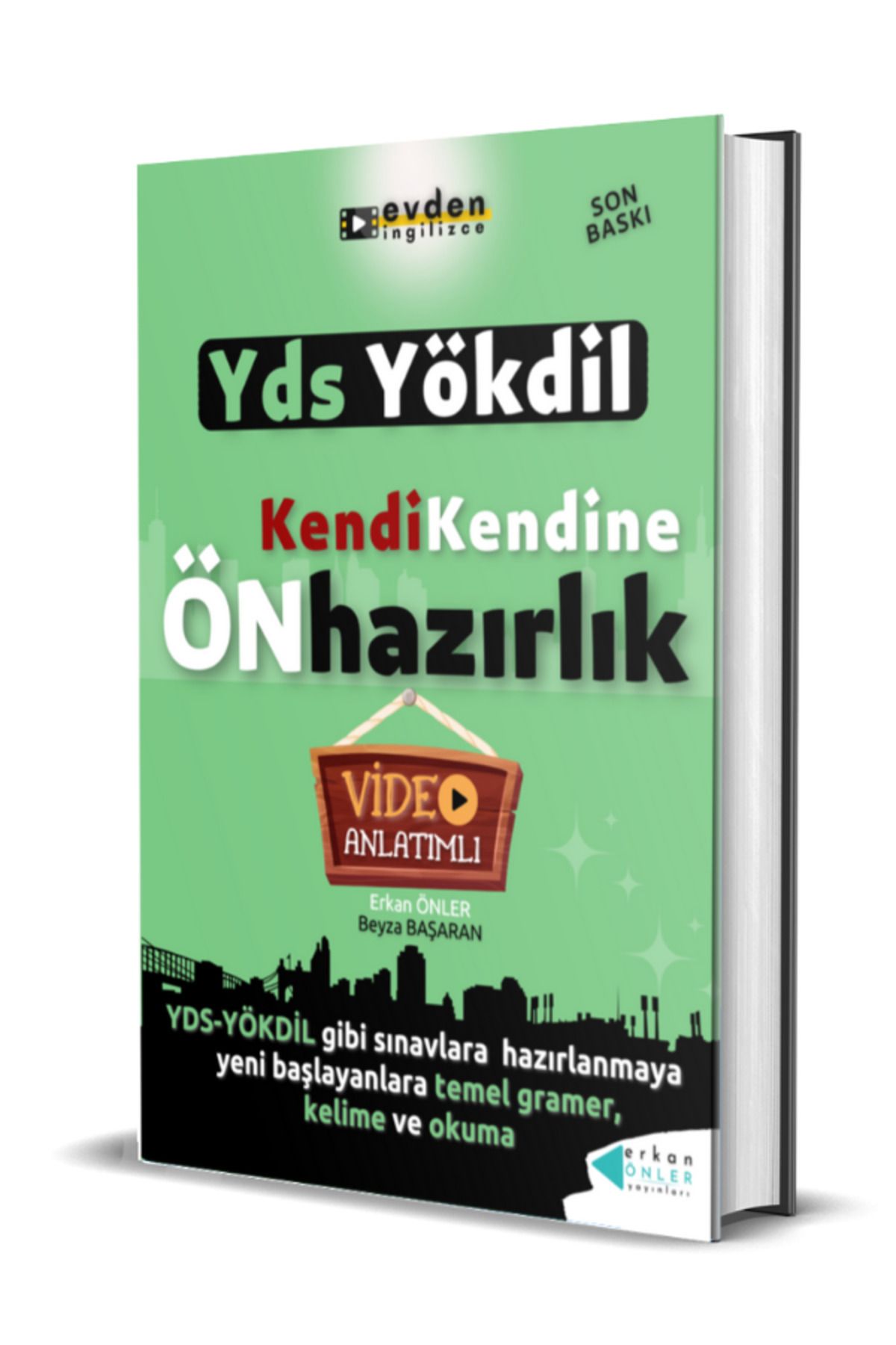 Erkan Önler Yayınları Kendi Kendine Yds-ydt-yökdil Ön Hazırlık (VİDEO DERSLER KİTAP)