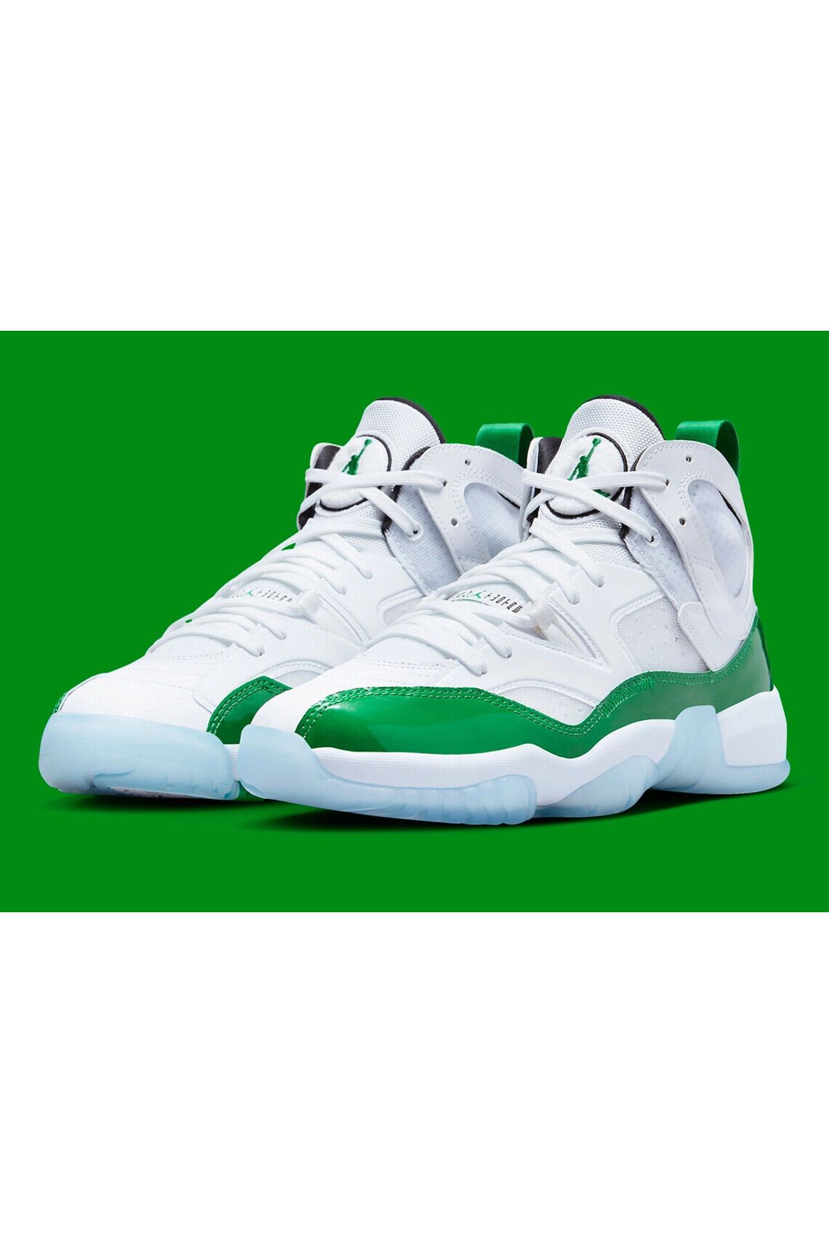 Nike Air Jordan Jumpman Two Trey Lucky Green White