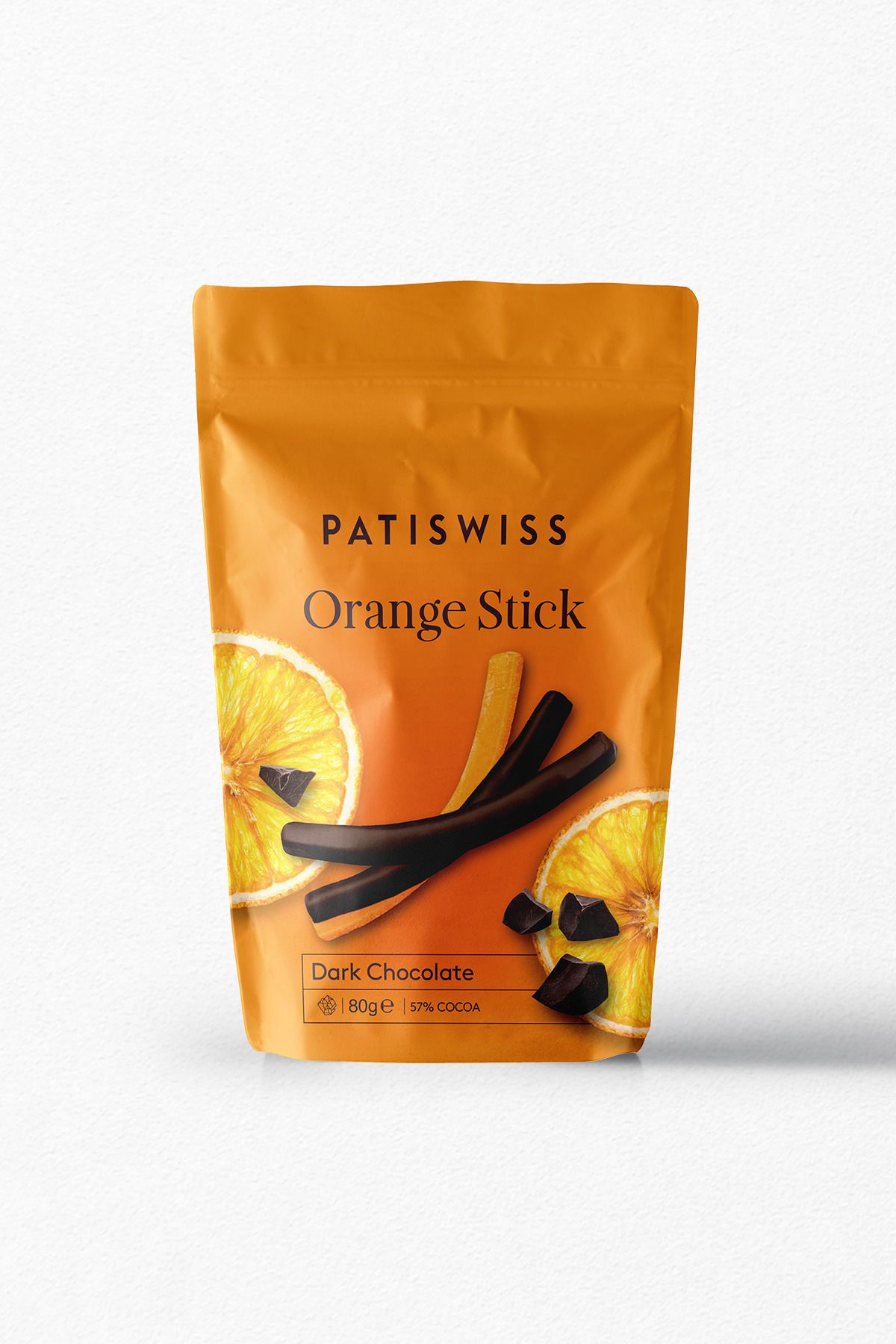 Patiswiss Bitter Çikolatalı Portakal Çubukları